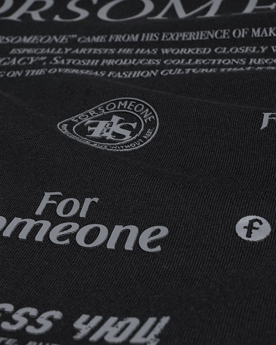 COMPANY TEE (BLACK) / Tシャツ ブラック