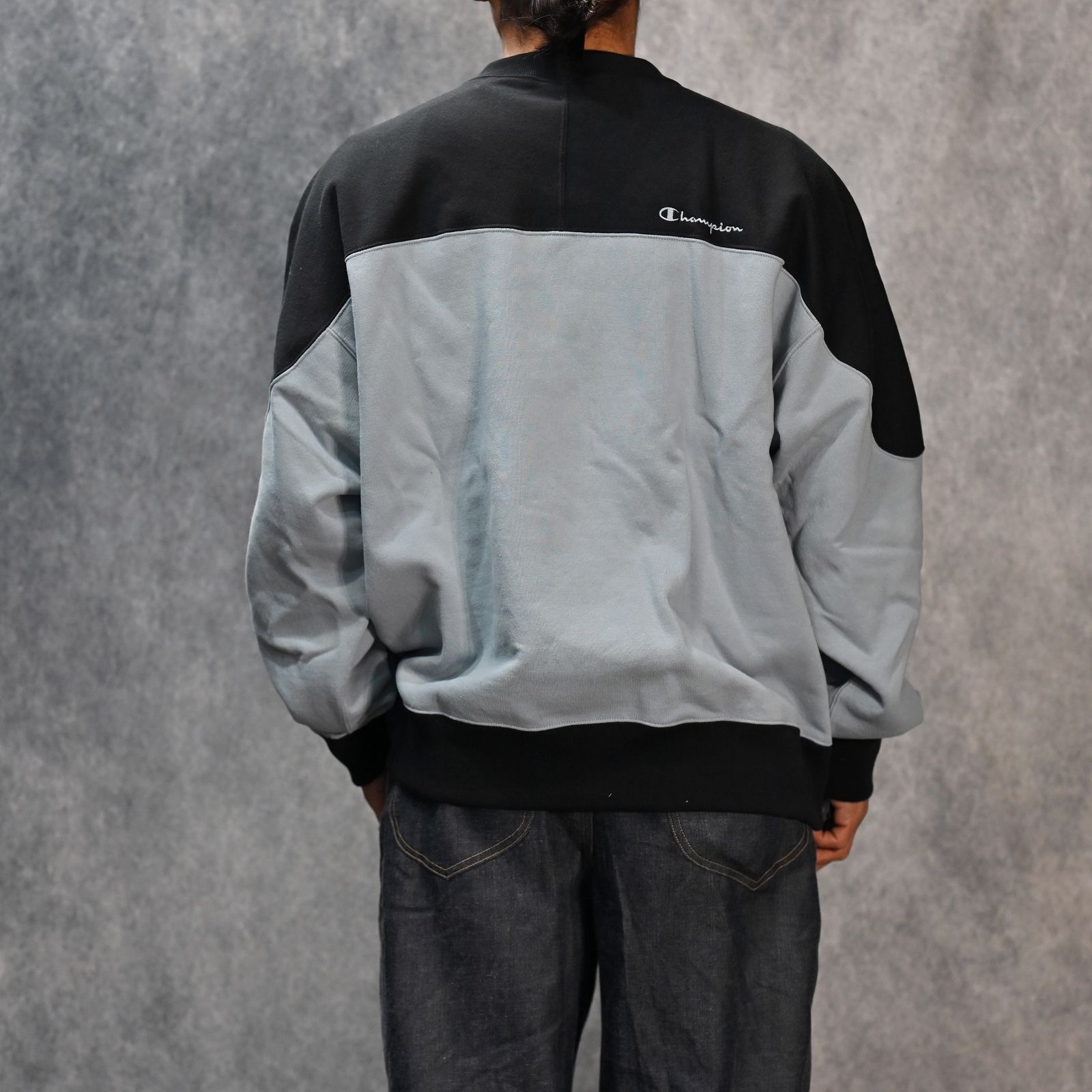 N.HOOLYWOOD - × Champion CREWNECK SWEAT （L.BLUE