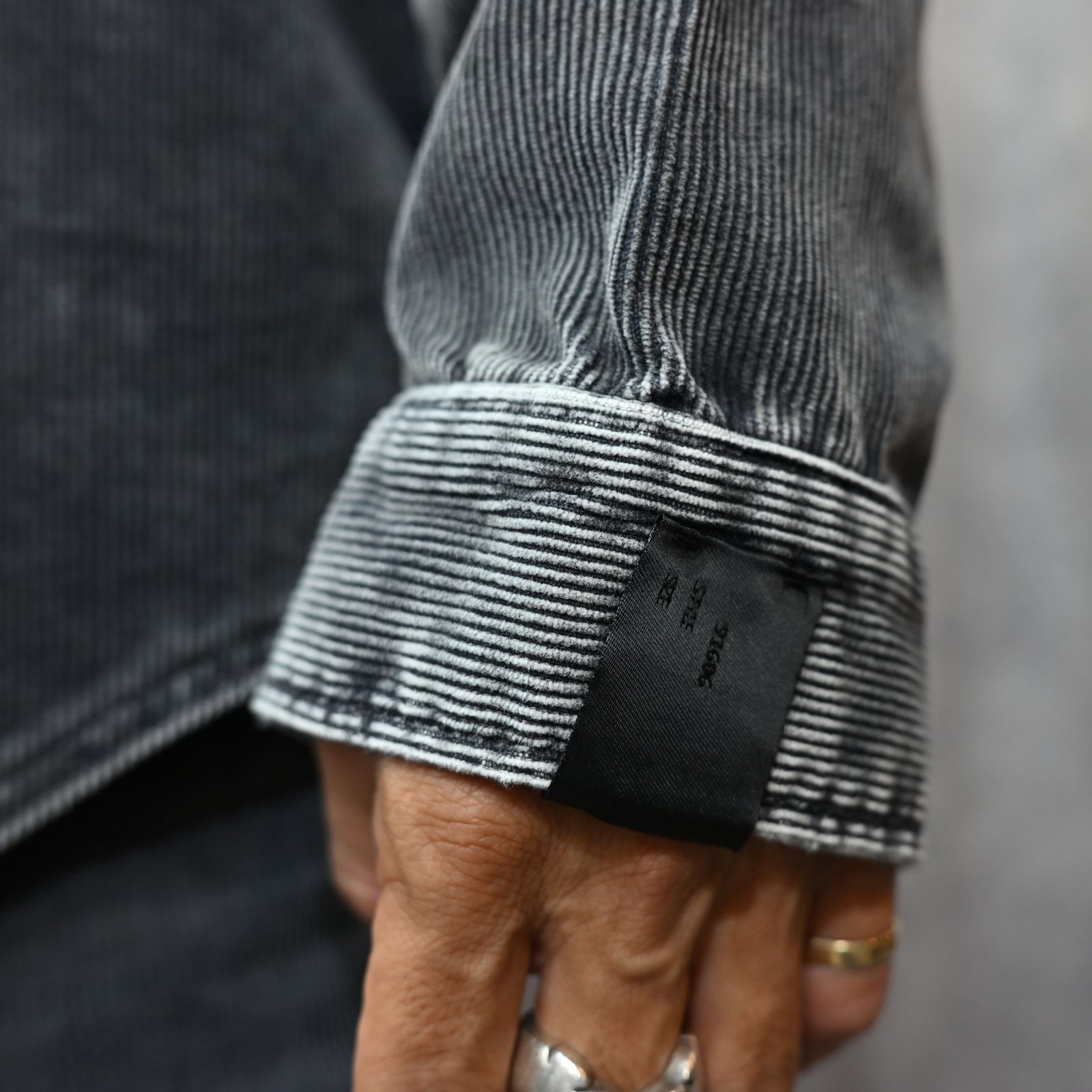 × Wrangler SHIRT （BLACK）｜× ラングラー コーデュロイシャツ｜6252-WR01