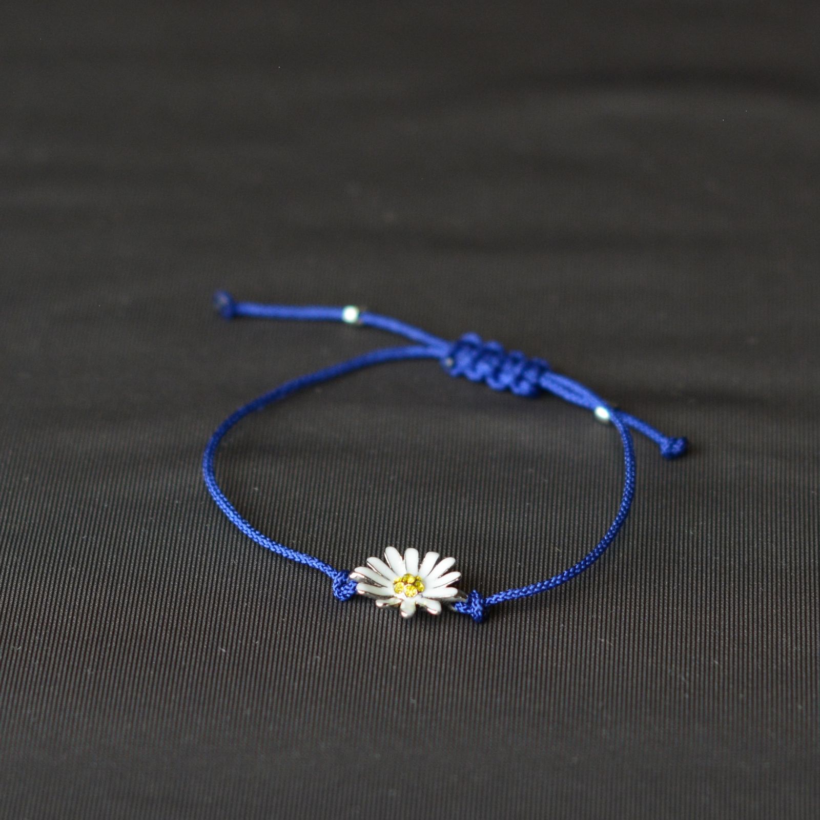 MAKE A WISH BRACELET DAISY (BLUE)