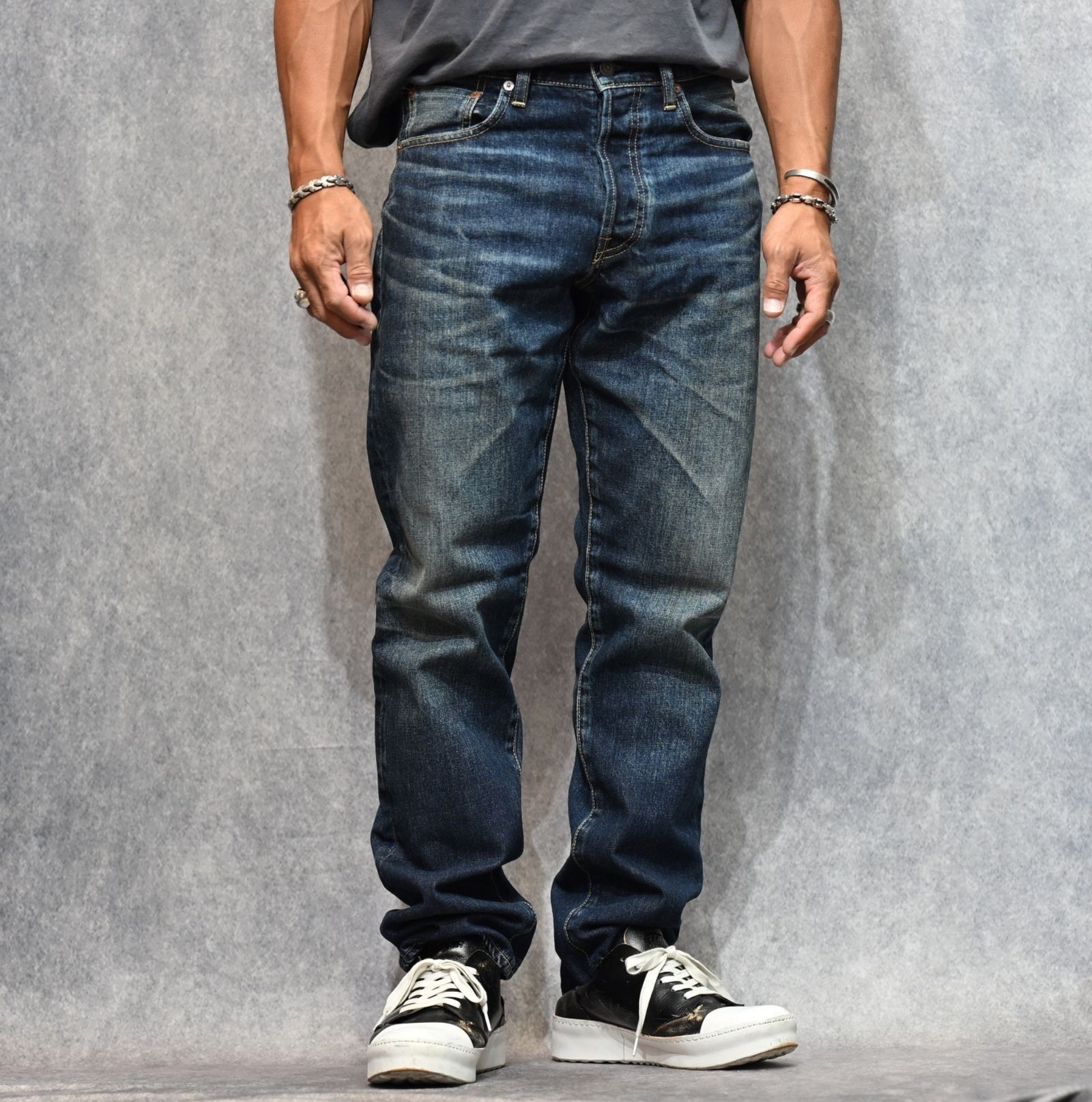 C,Straight 5pocket Pants （USD） / デニムパンツ ジーンズ｜2509-1005
