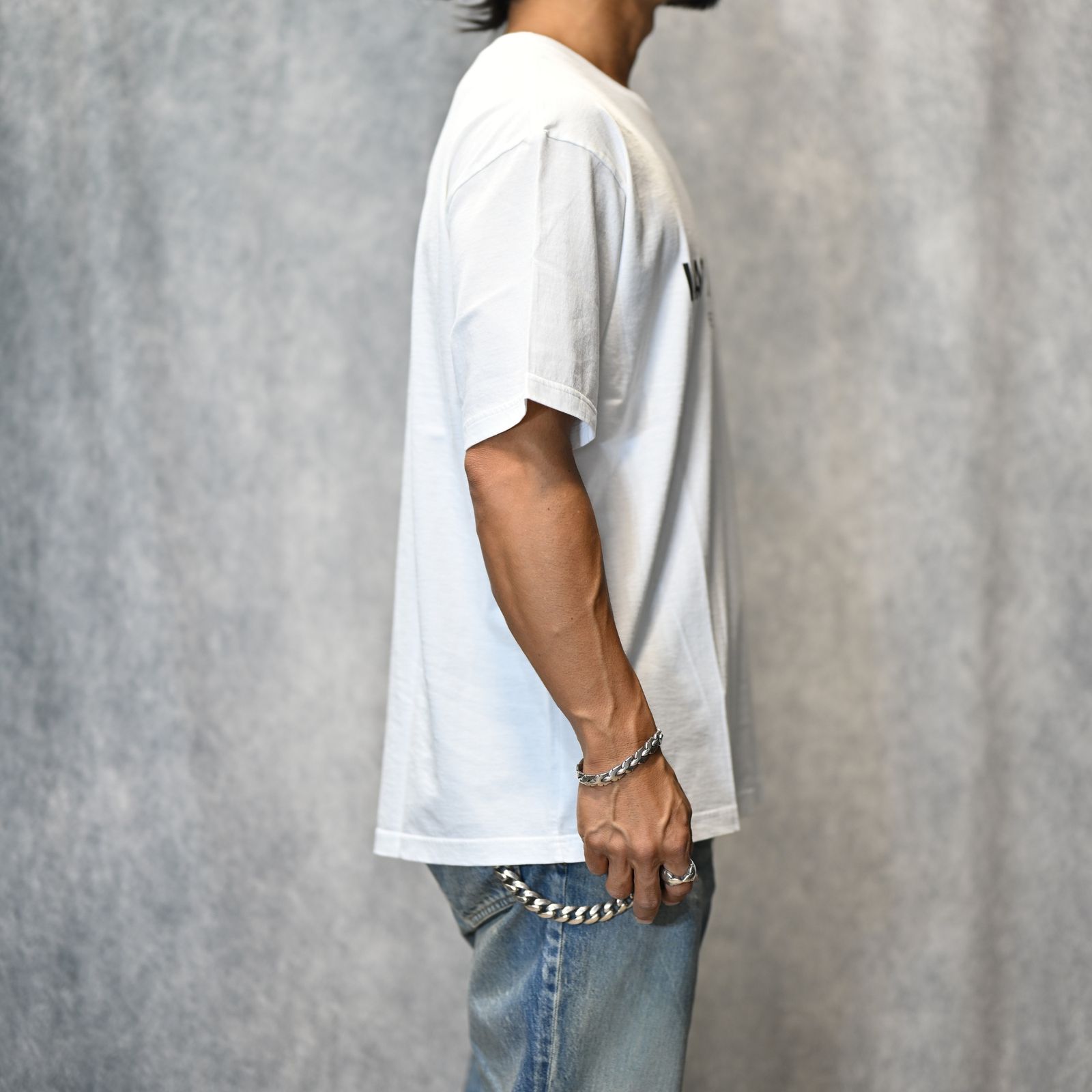TIME YOU WAS NOT WASTED T-SH （WHITE） / プリントTシャツ （ホワイト） 2505-4004