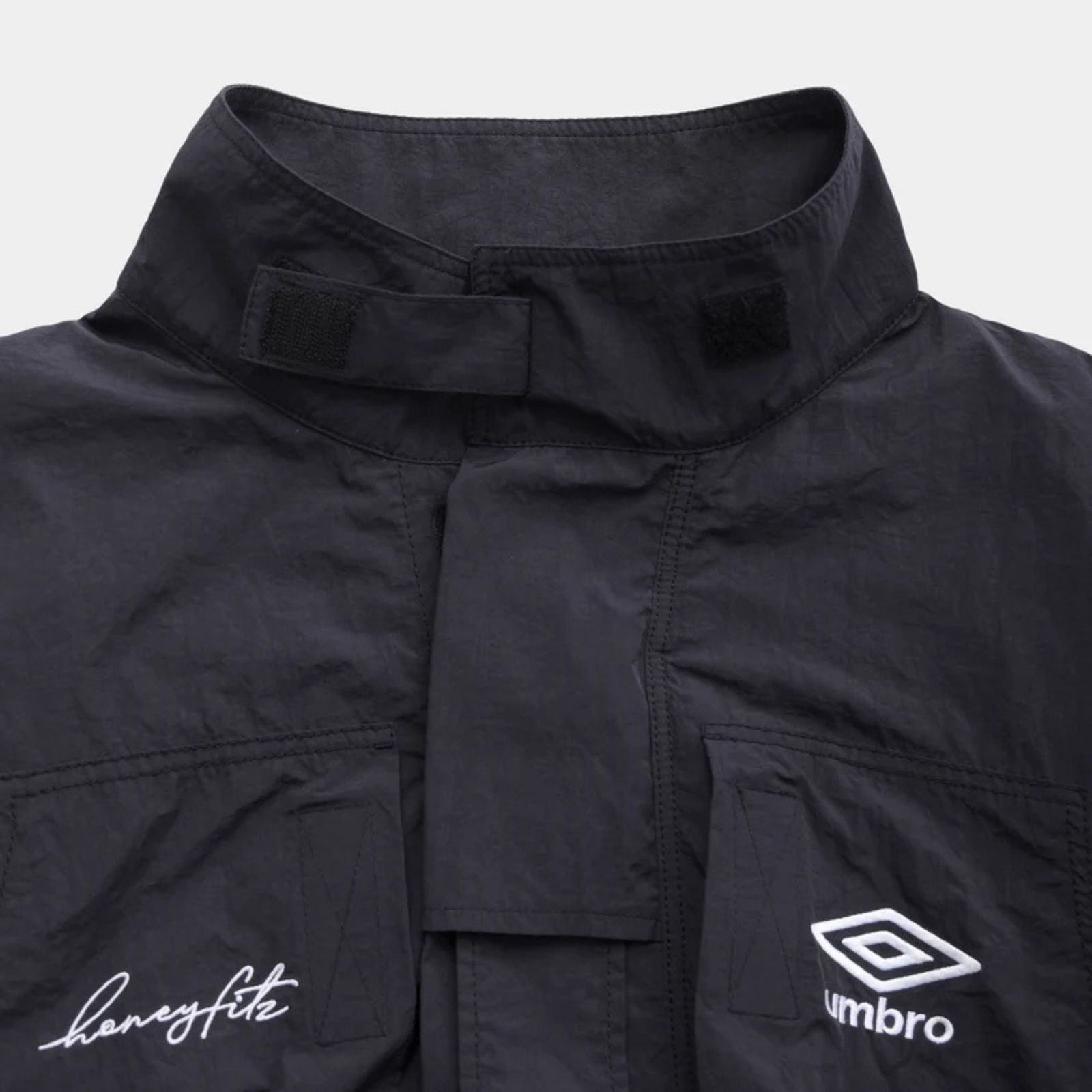 HF UMBRO COMBAT JACKET （BLACK）｜アンブロ コンバットジャケット （ブラック）｜HF-25FW-UB01
