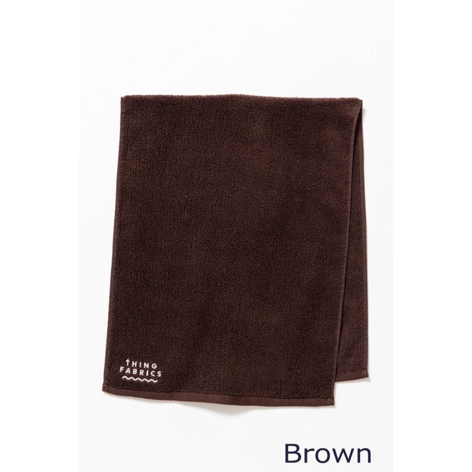 シングファブリックス フェイスタオル (ブラウン) | TIP TOP 365 Face Towel (Brown)
