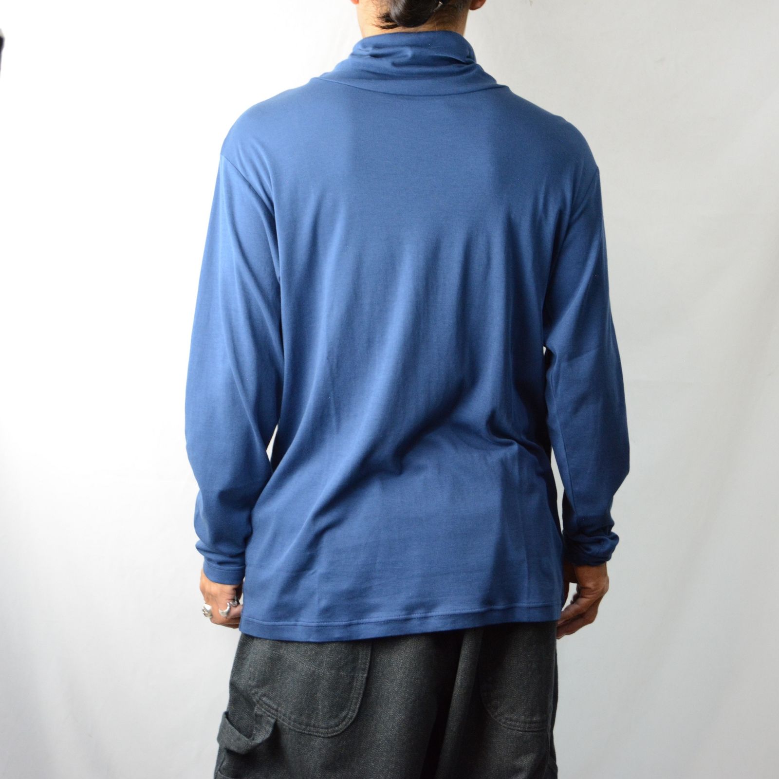 turtleneck cutsew (NAVY) - タートルネック カットソー （ネイビー）
