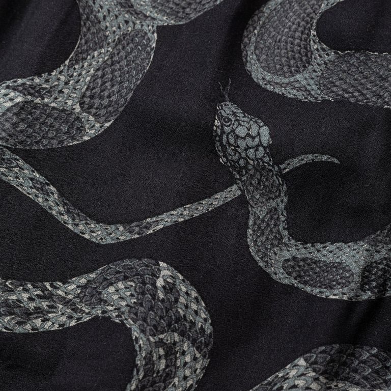 パンツ 046040 CALEE ALLOVER SNAKE PATTERN EASY CALEE R/P ALLOVER SNAKE PATTERN EASY TROUSERS ＜LIMITED＞ CL