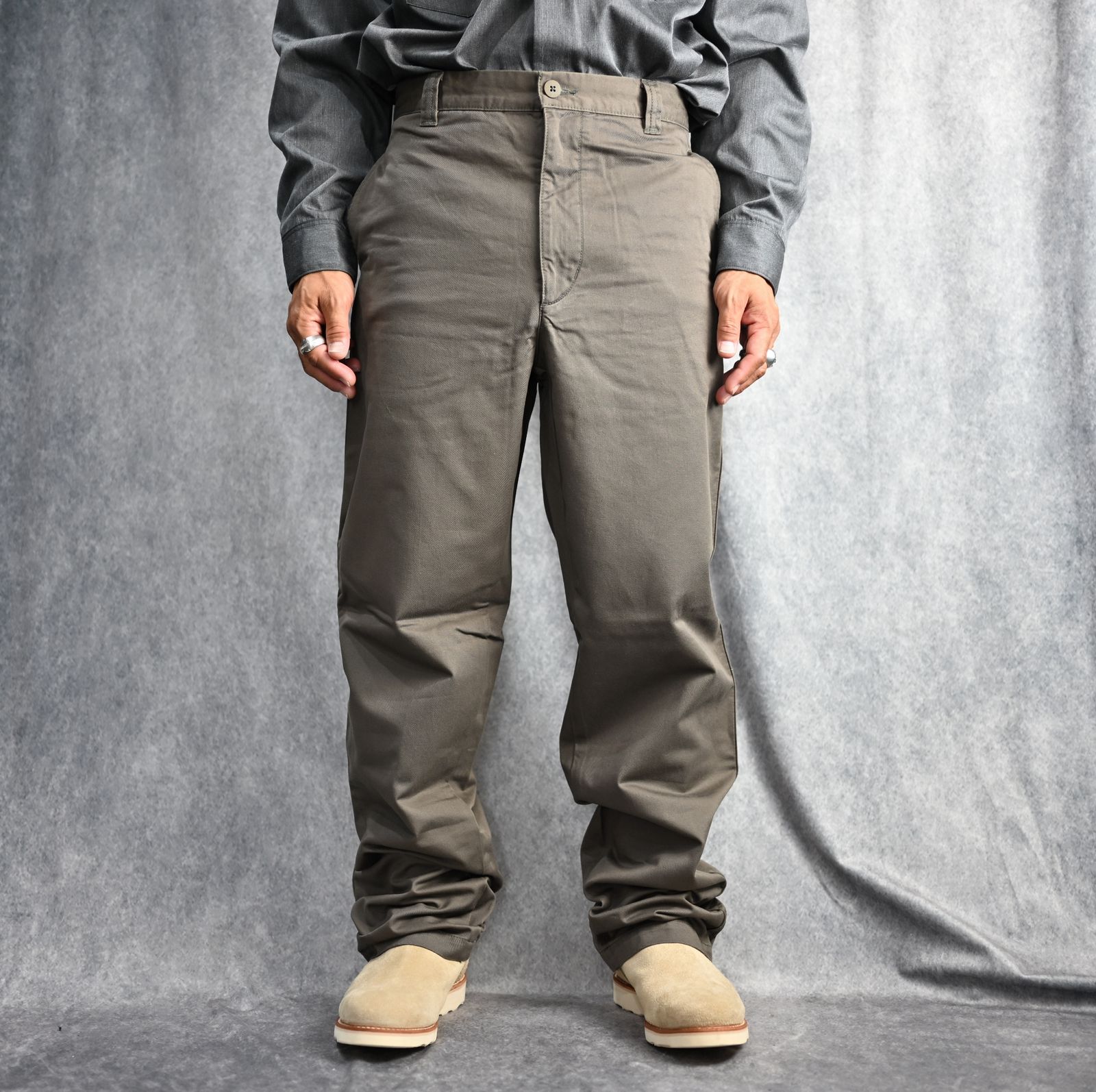 MINEDENIM - Washed Chino Type TRS （BEI） / ウォッシュド加工