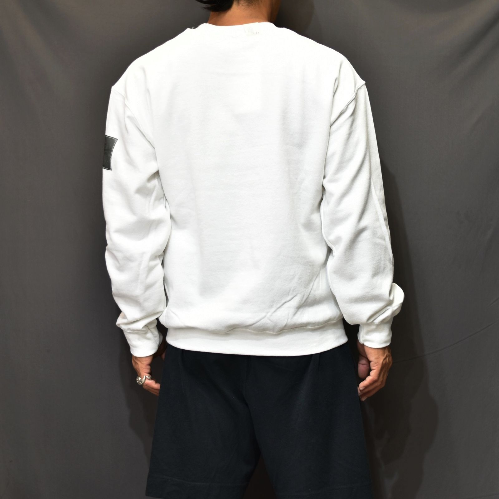 CREWNECK SWEARTSHIRT （WHITE） 裏毛トレーナー