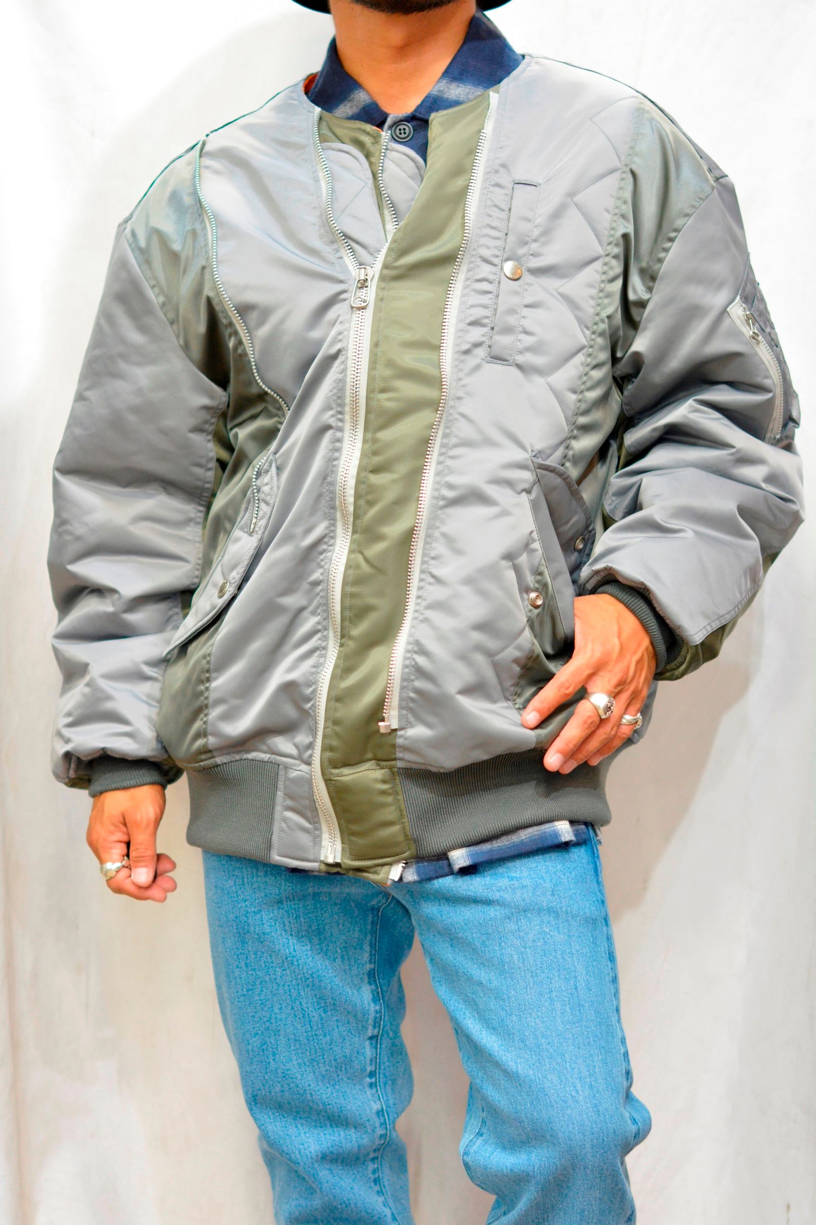 FACETASM BUG MA-1 JACKET ファセッタズム | demosophy.com