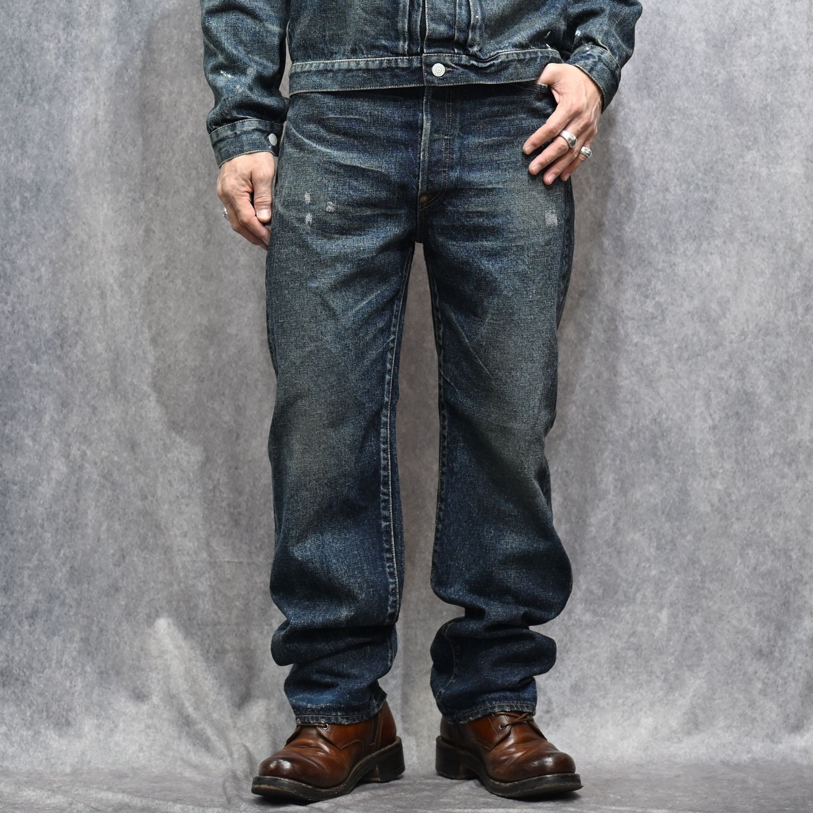 #002 1942 LV JEANS （INDIGO） / デニムパンツ （インディゴ） 2026SSPT-YY-0001