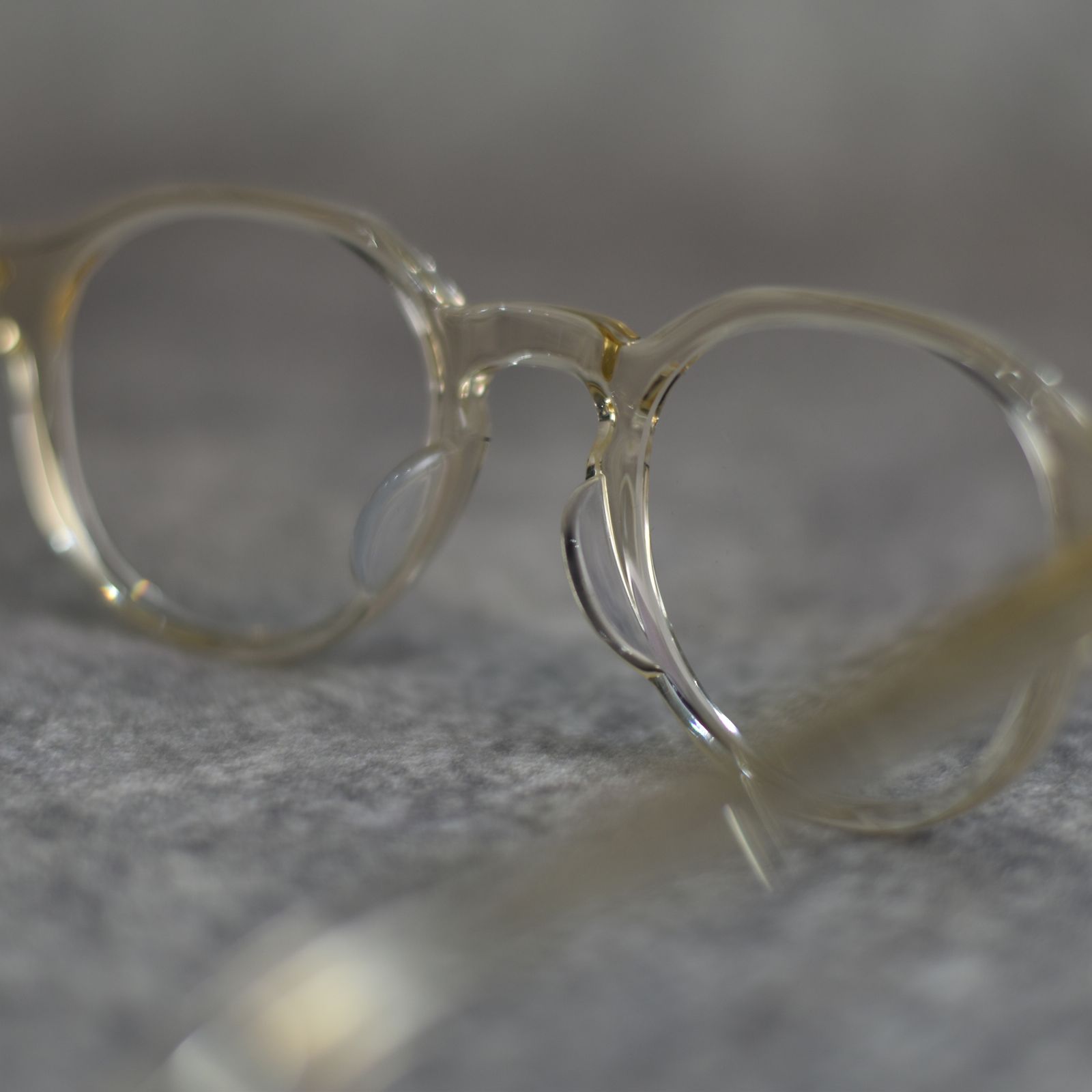 BOSTON TYPE GLASSES ＜PHOTOCHROMIC LENS＞ (CLEAR/調光BROWN) / ボストンタイプ サングラス