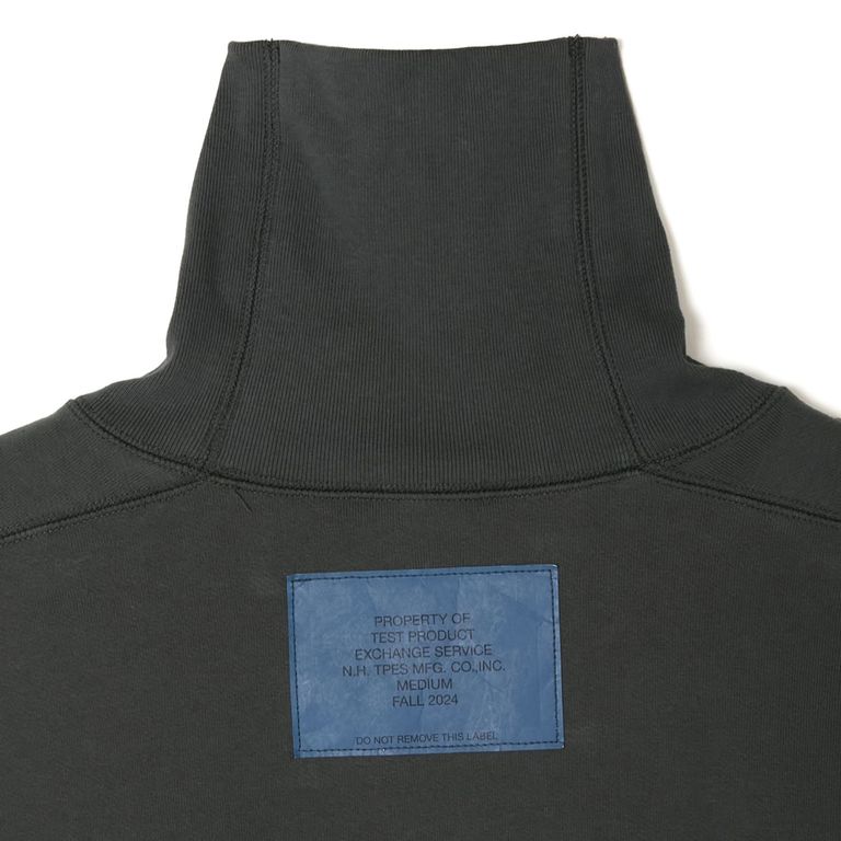 N.HOOLYWOOD - EXCHANGE HIGH NECK LONG SLEEVE (CHARCOAL N.HOOLYWOOD - EXCHANGE HIGH NECK LONG SLEEVE (CHARCOAL