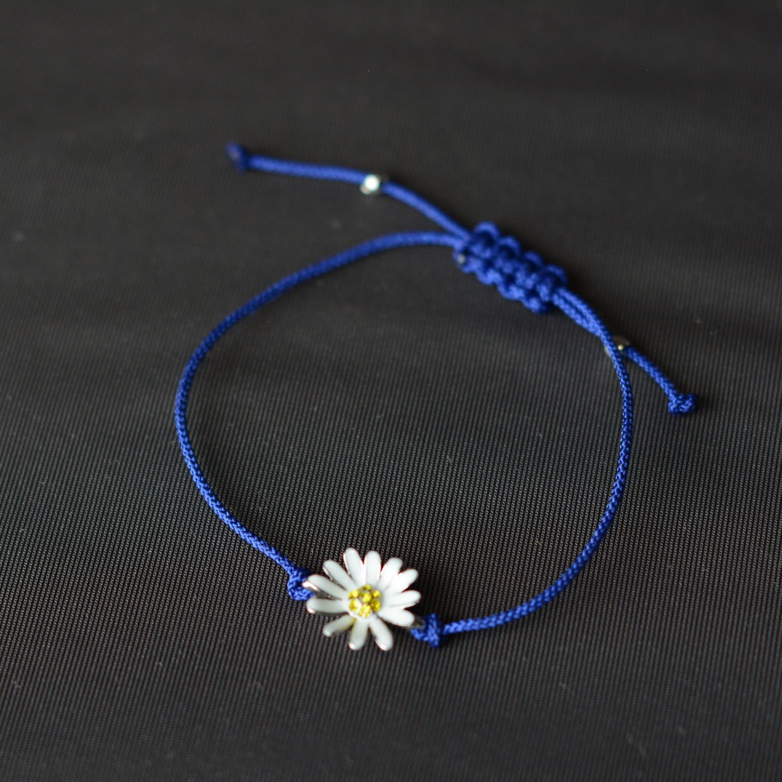MAKE A WISH BRACELET DAISY (BLUE)