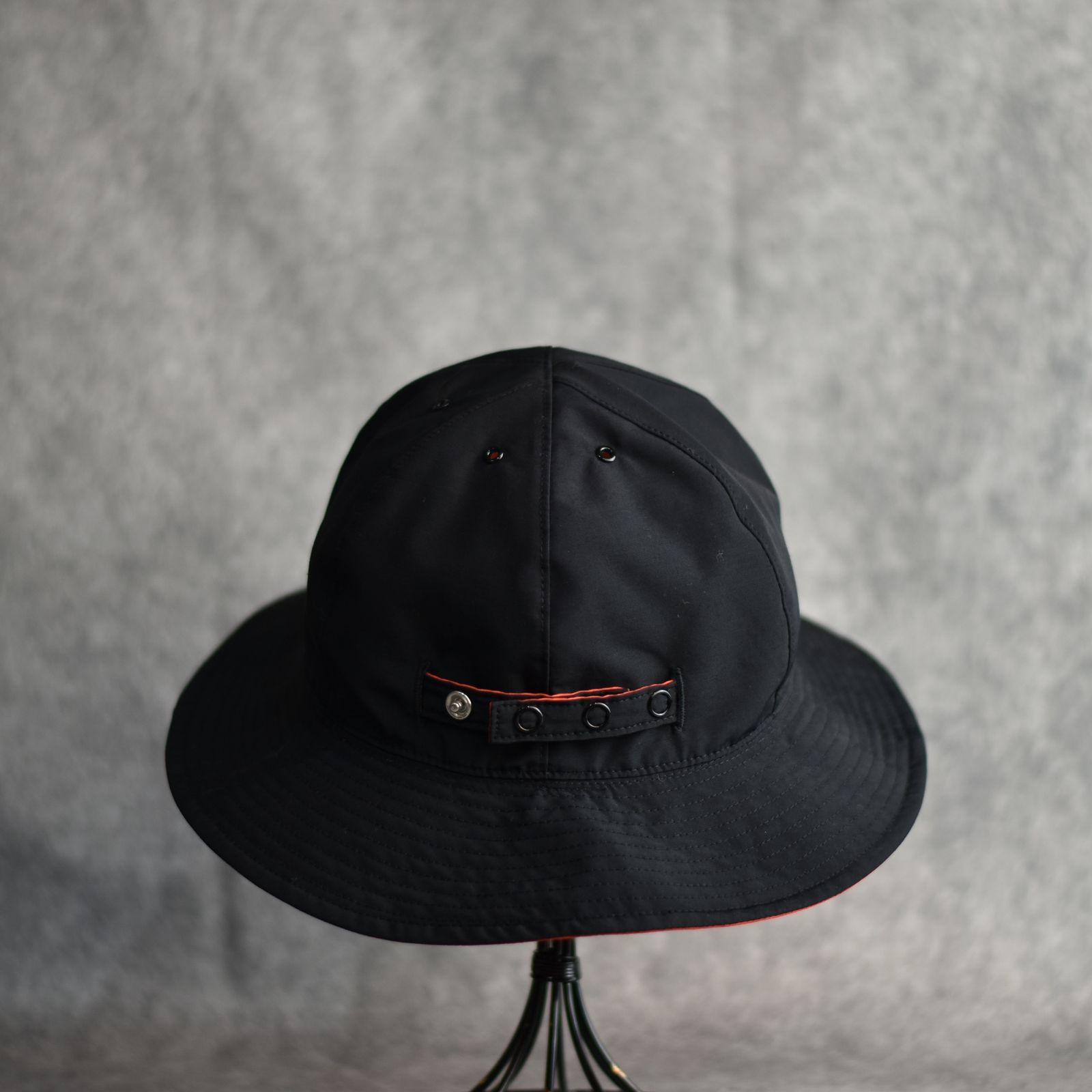 Sun Hat "NOVA" (BLACK＋ORANGE) / サンハット