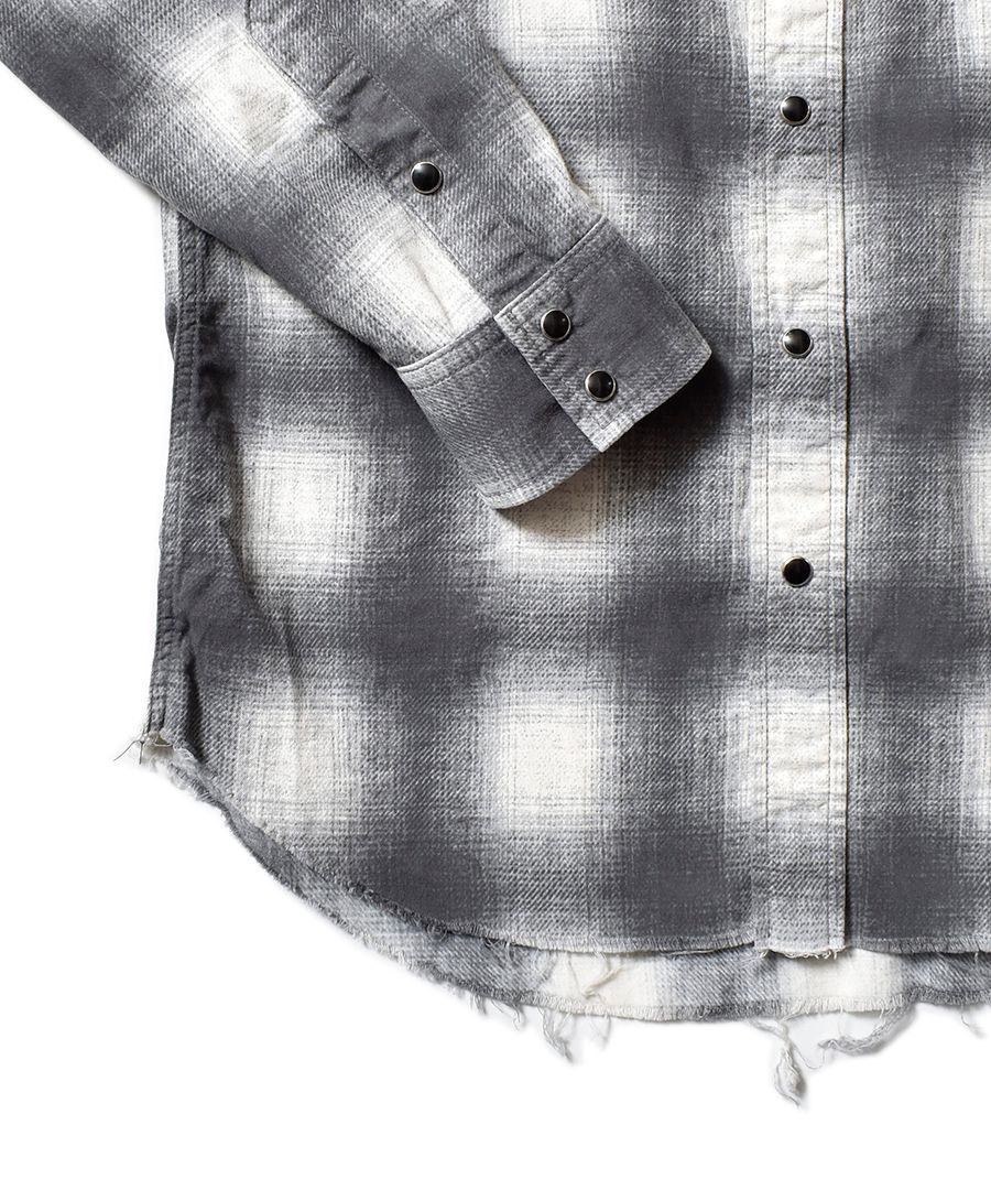 Smoky Ombre Check Western SH