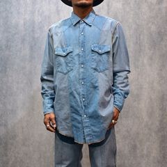 OLD PARK×MINEDENIM Inside out Western SH （USS） / MND-25SSOP001