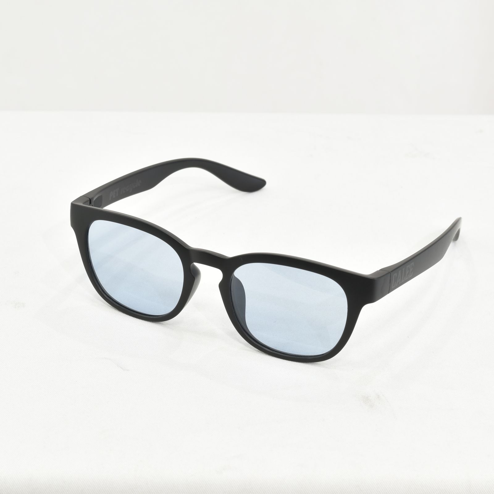 Wellington type up cycle shades (Blue) / ウェリントン タイプ アップサイクル サングラス