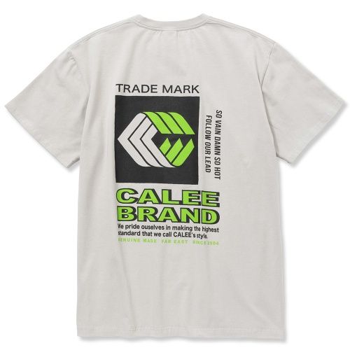 STRETCH TRADE MARK LOGO T-SHIRT (GRAY)