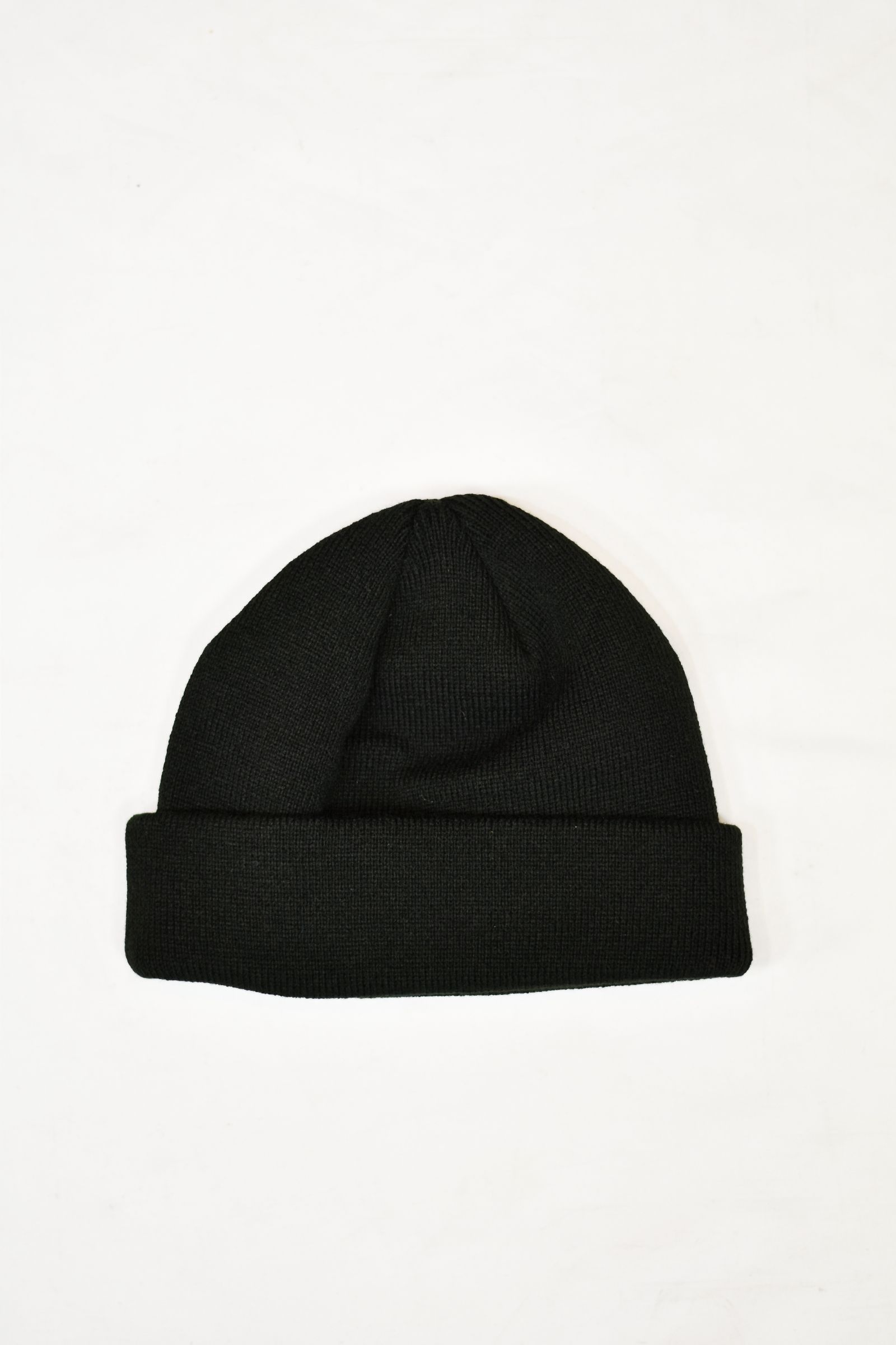 ACRYLIC KNIT CAP (BLACK/RED)