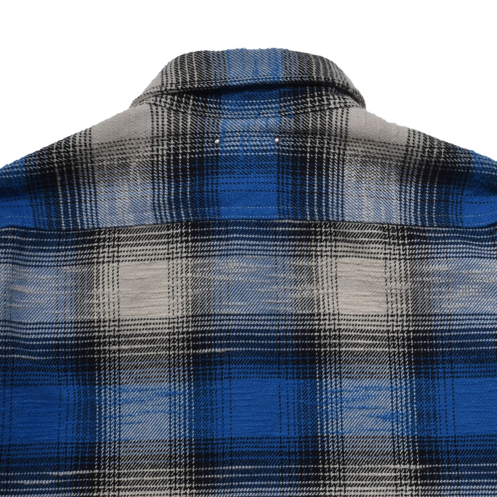 Heavy Cotton Flannel Ombre Work Shirt （BPT）｜フランネル オンブレチェック ワークシャツ｜MDFBF09503