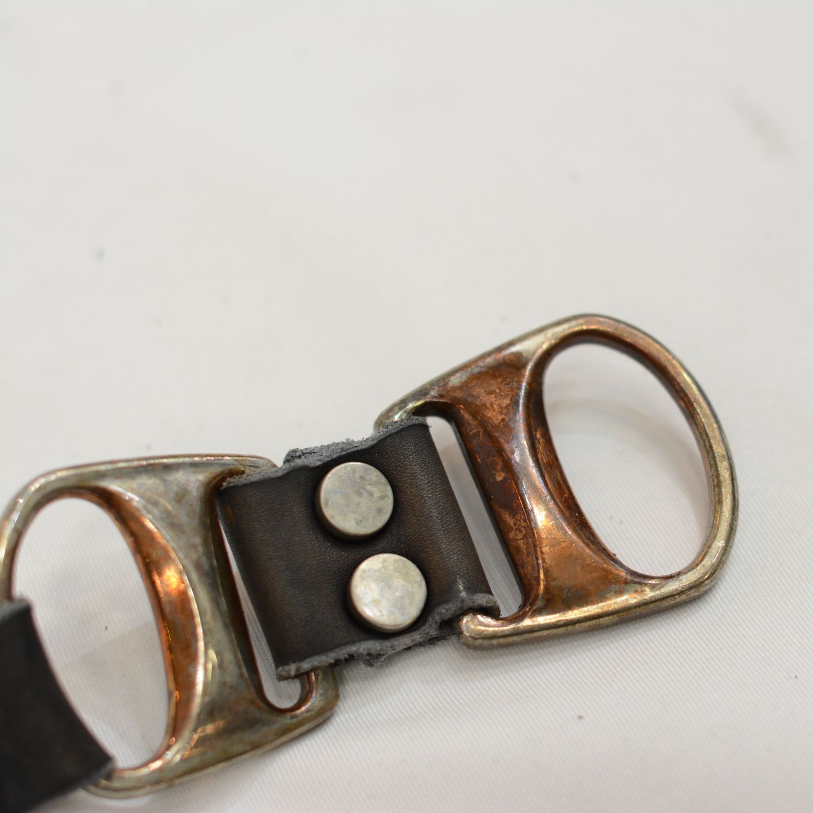 インカーネーション　ベルト　incarnation incarnation/インカネーション】CALF LEATHER BELT DOUBLE RING