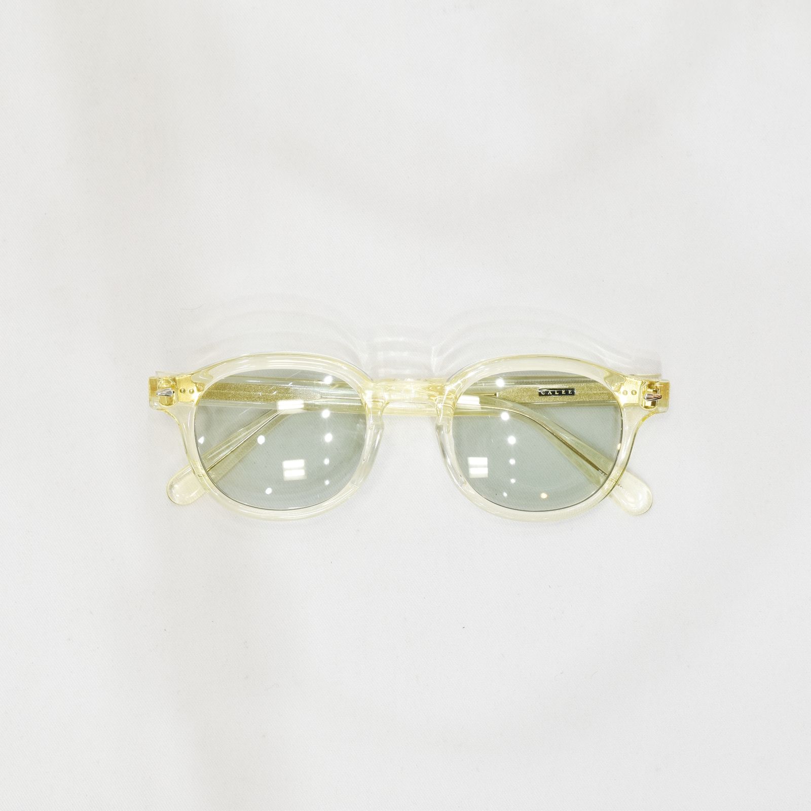 031051● CALEE  CIRCLE TYPE GLASSES サングラ