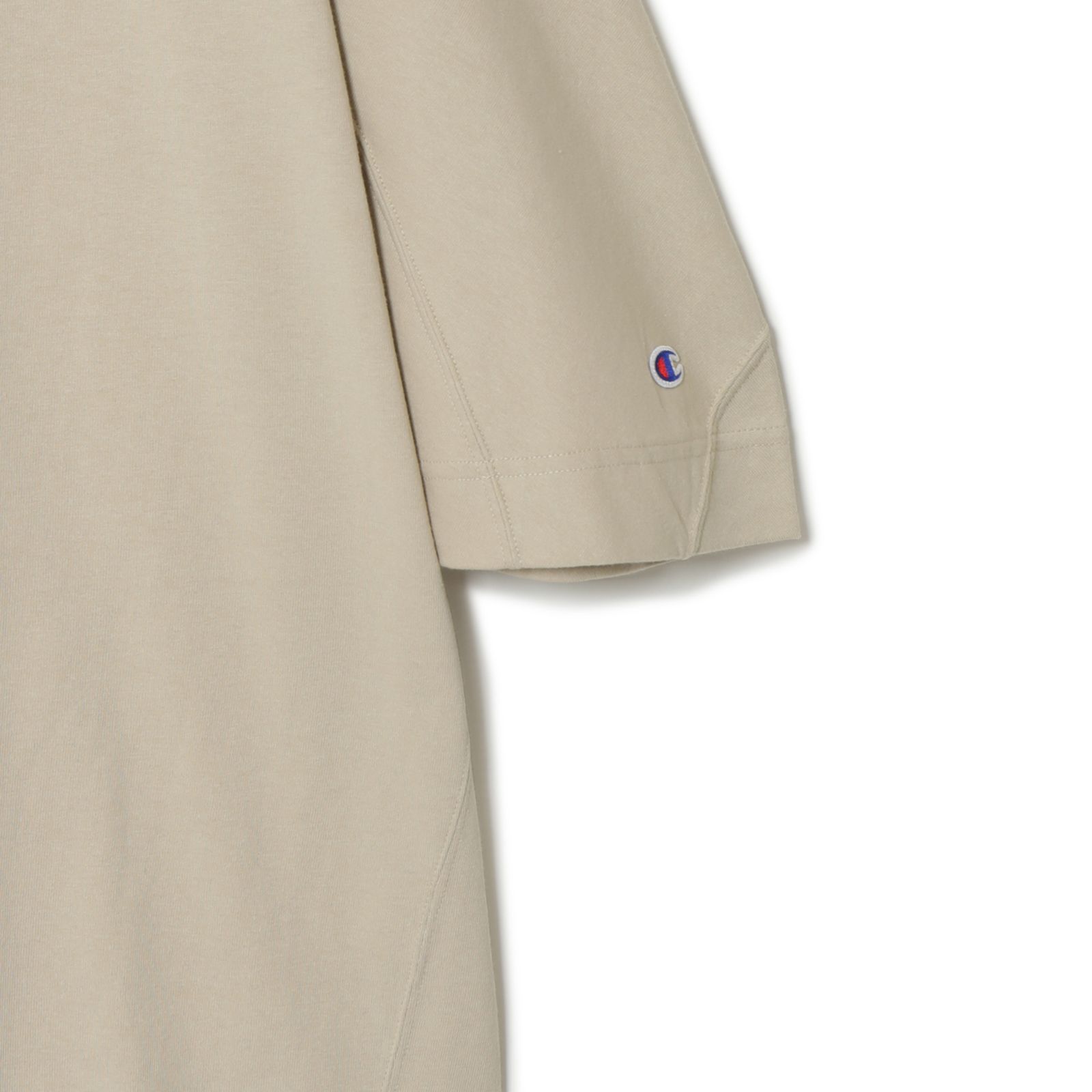 × champion football T-SH （BEIGE） /  フットボールTシャツ （ベージュ）