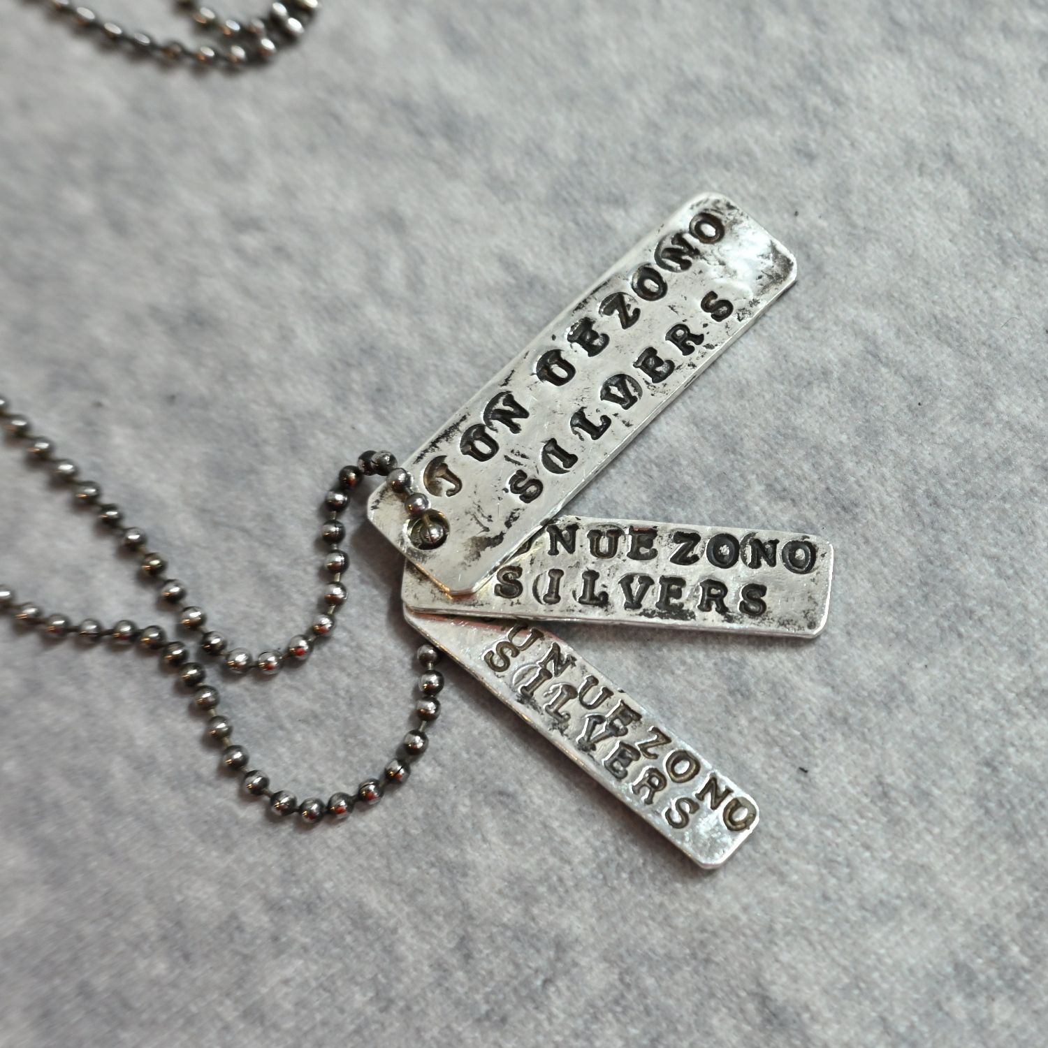 NAME TAGS｜ SILVERS 純銀