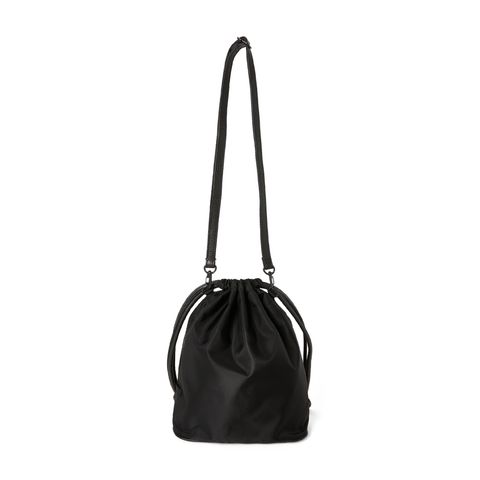 DRAWSTRING BAG （BLACK / ブラック）｜巾着バッグ｜2261-AC08