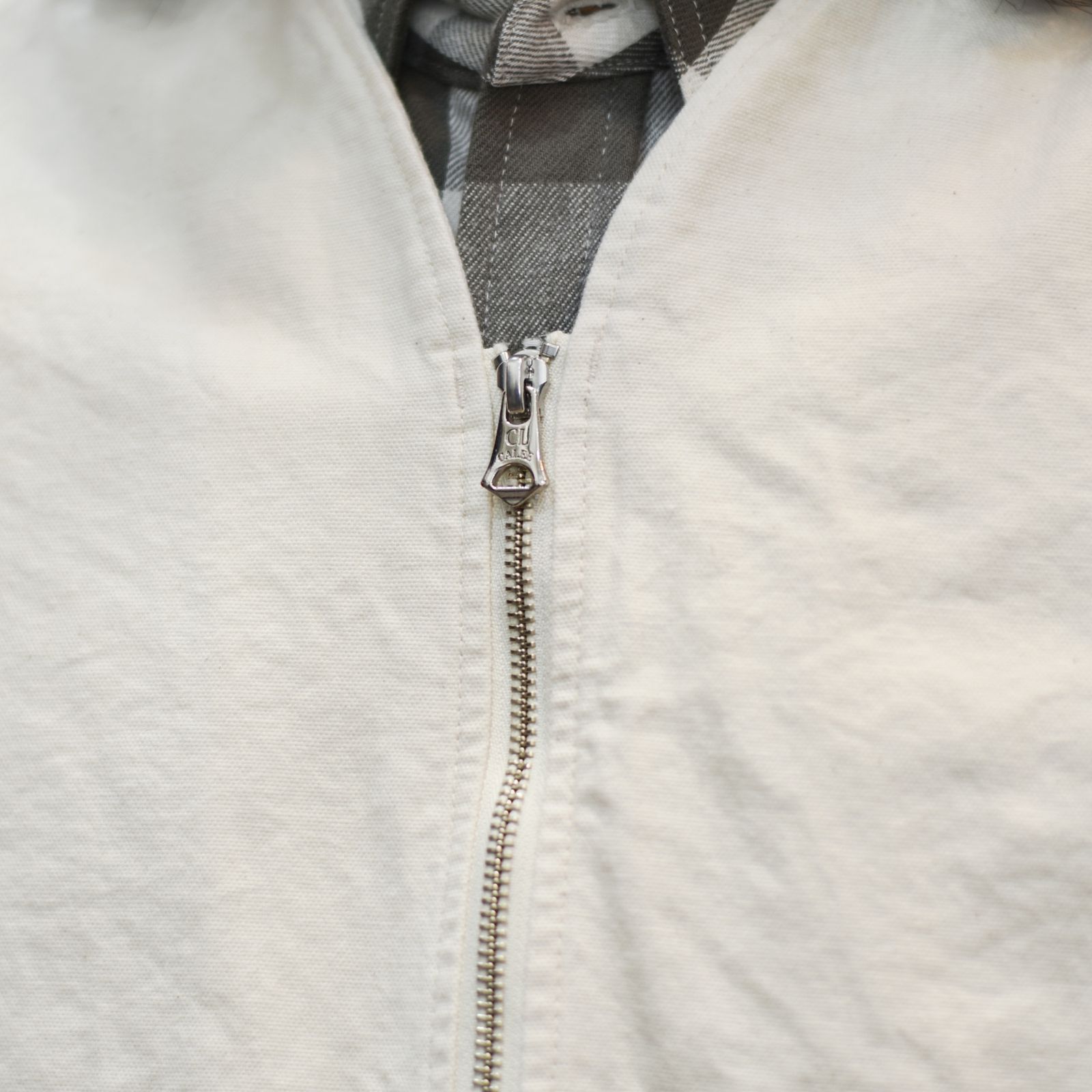 ZIP VEST (IVORY)｜ジップベスト｜CL-26SS023