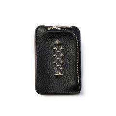 STUDS LEATHER MULTI CASE ＜Magsafe＞ (BLACK)｜スタッズレザー マルチケース ＜マグセーフ対応＞｜CL-26AWLE009