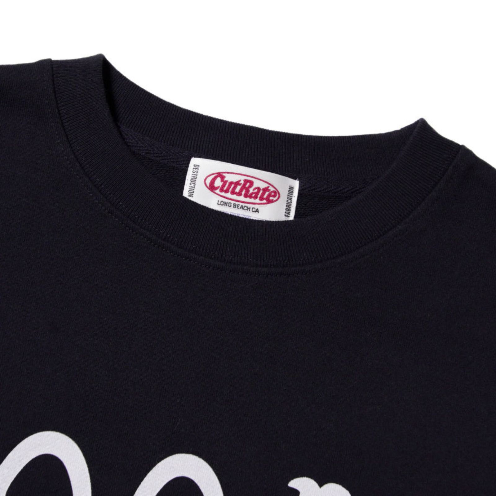 LOCAL CREW NECK SWEAT (NAVY)｜プリント スウェット トレーナー｜CR-26SS008