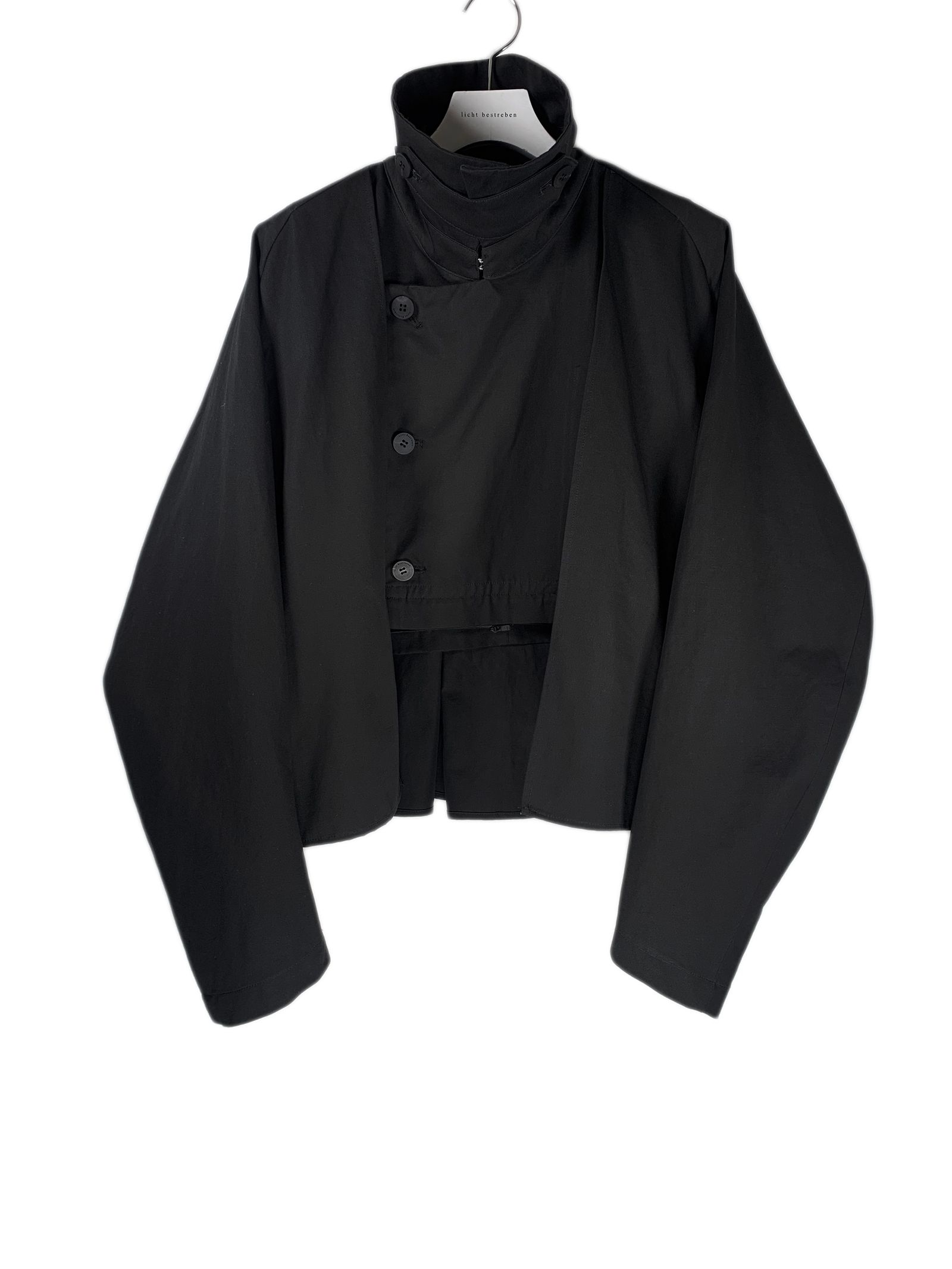 デタッチャブルトレンチコート / LB22SS-CO01-CL (BLACK)