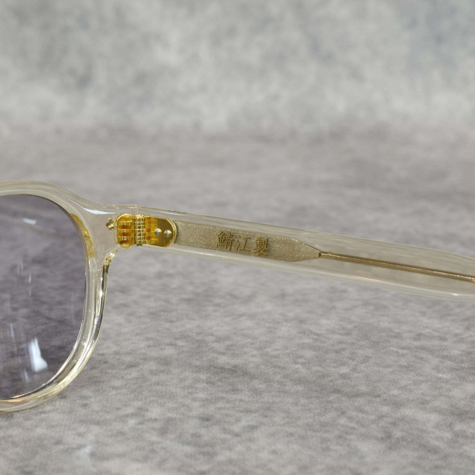 BOSTON TYPE GLASSES (CLEAR / GRAY)｜ボストン サングラス｜CL-25AW001G