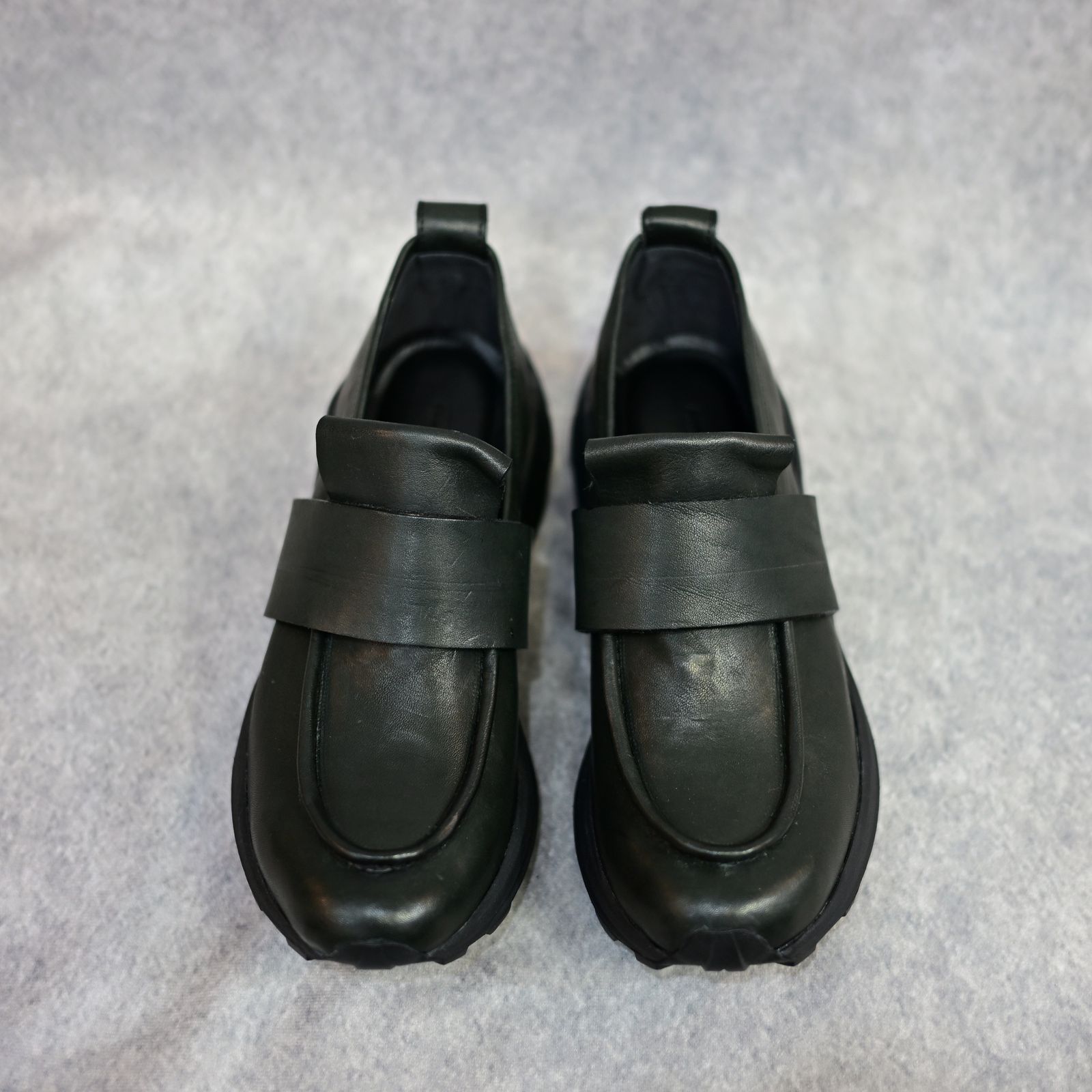 ジャパンショルダー製品染め ローファー （BLACK）｜ブーツ スニーカー ｜ 660-01