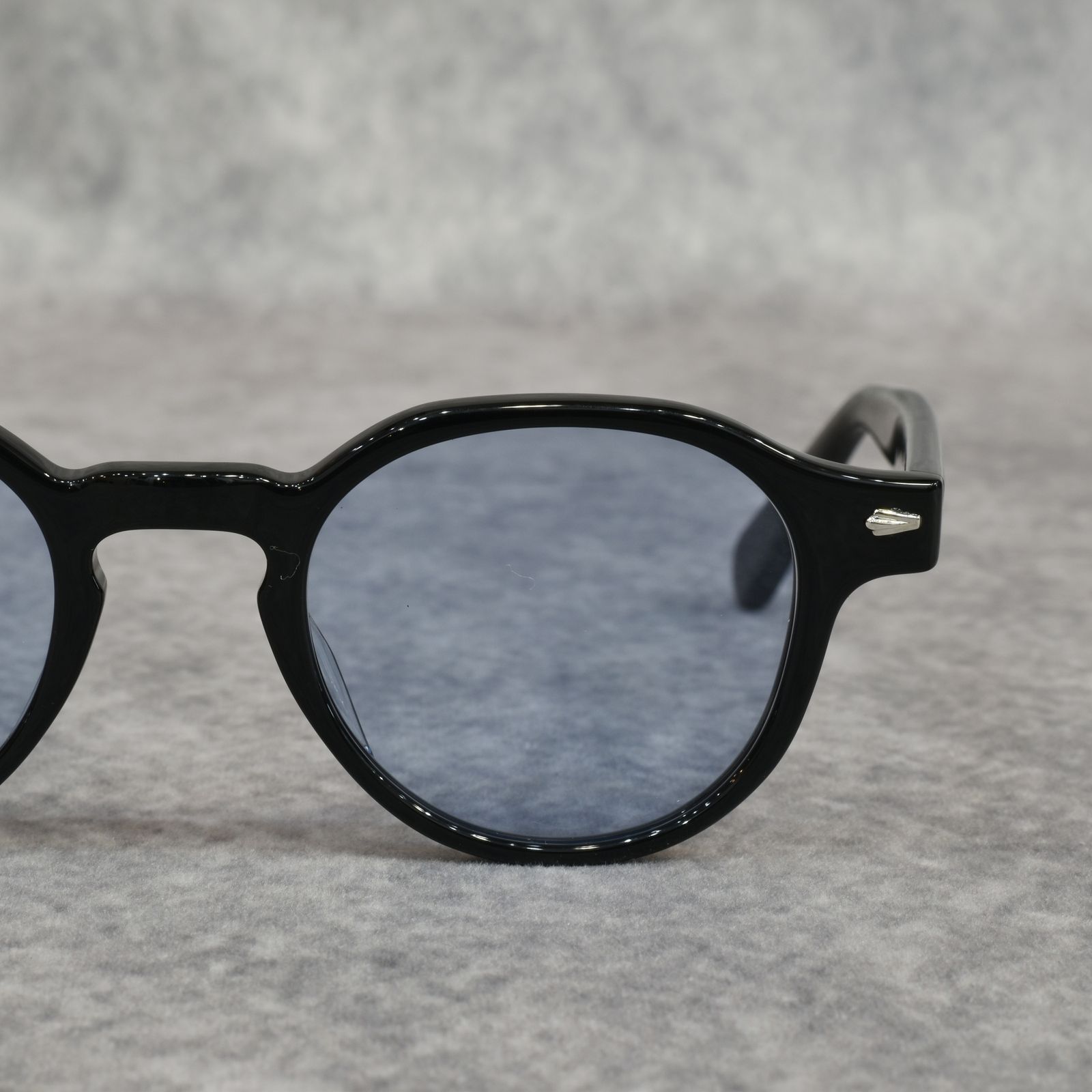 BOSTON TYPE GLASSES (BLACK / BLUE)｜ボストン サングラス｜CL-25AW001G
