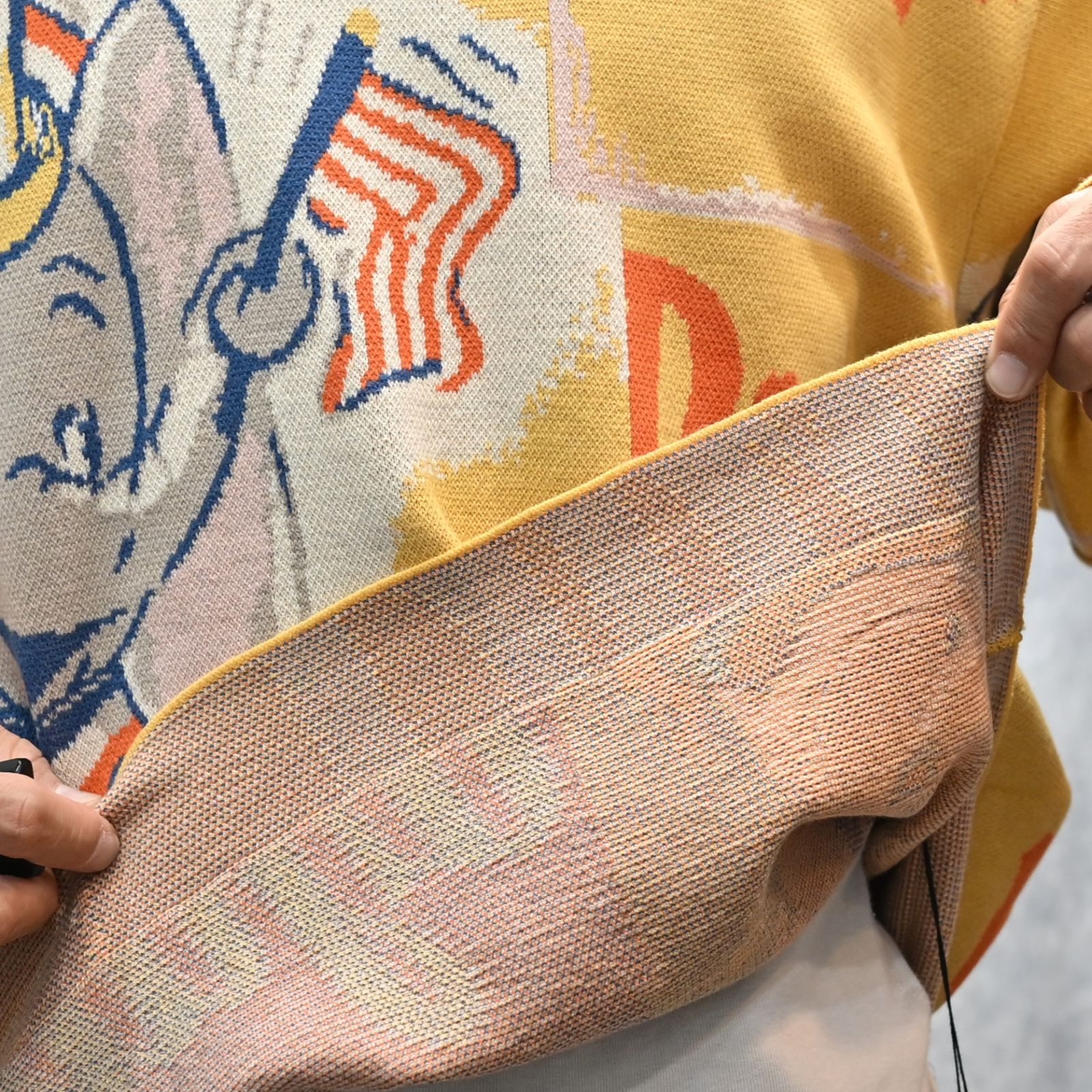 DISNEY VP / PC KNIT COLLECTION CREWNECK  (DUMB/YELLOW)｜ディズニー ニット （ダンボ/イエロー） DP-030-3672-71