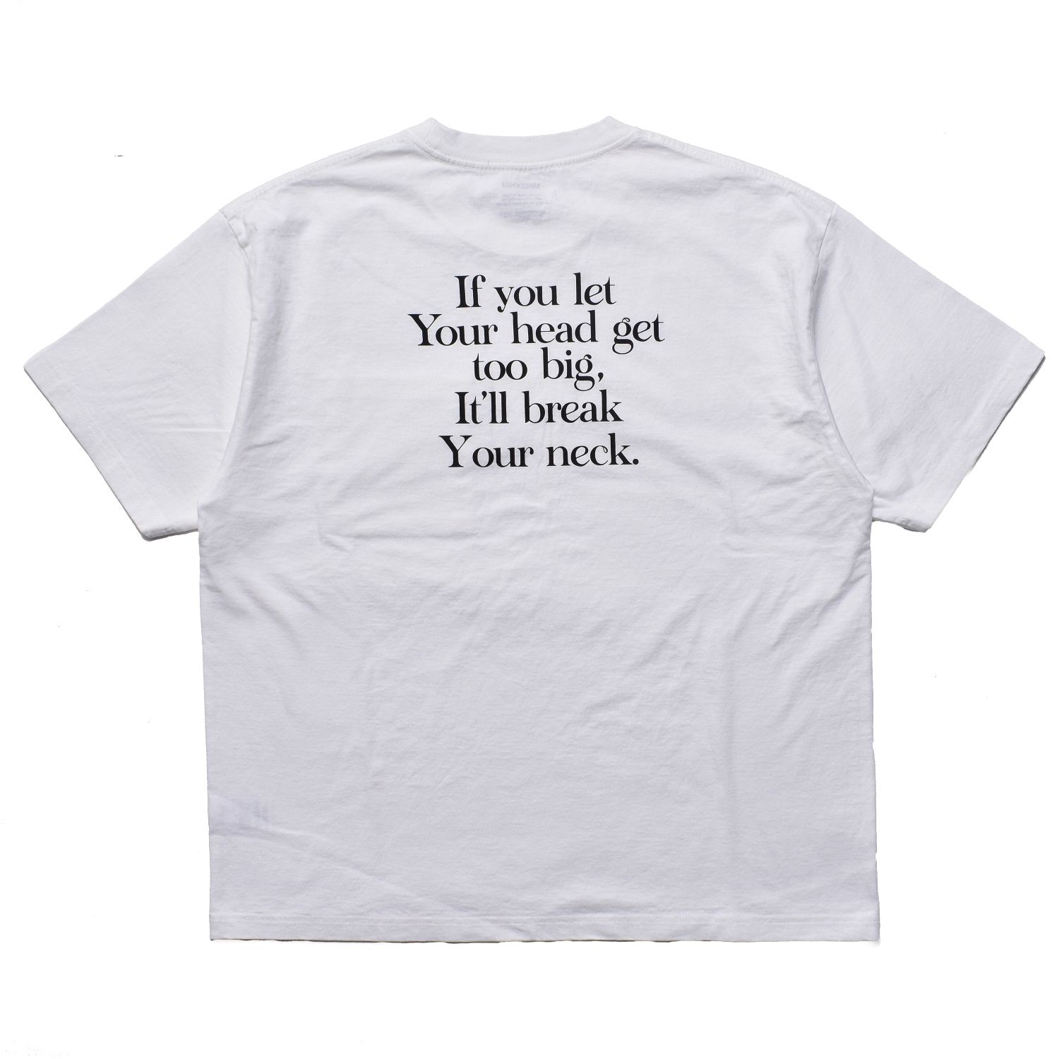 It’ll Break Your Tee （WHT） ｜プリントTシャツ (ホワイト)｜2604-4001