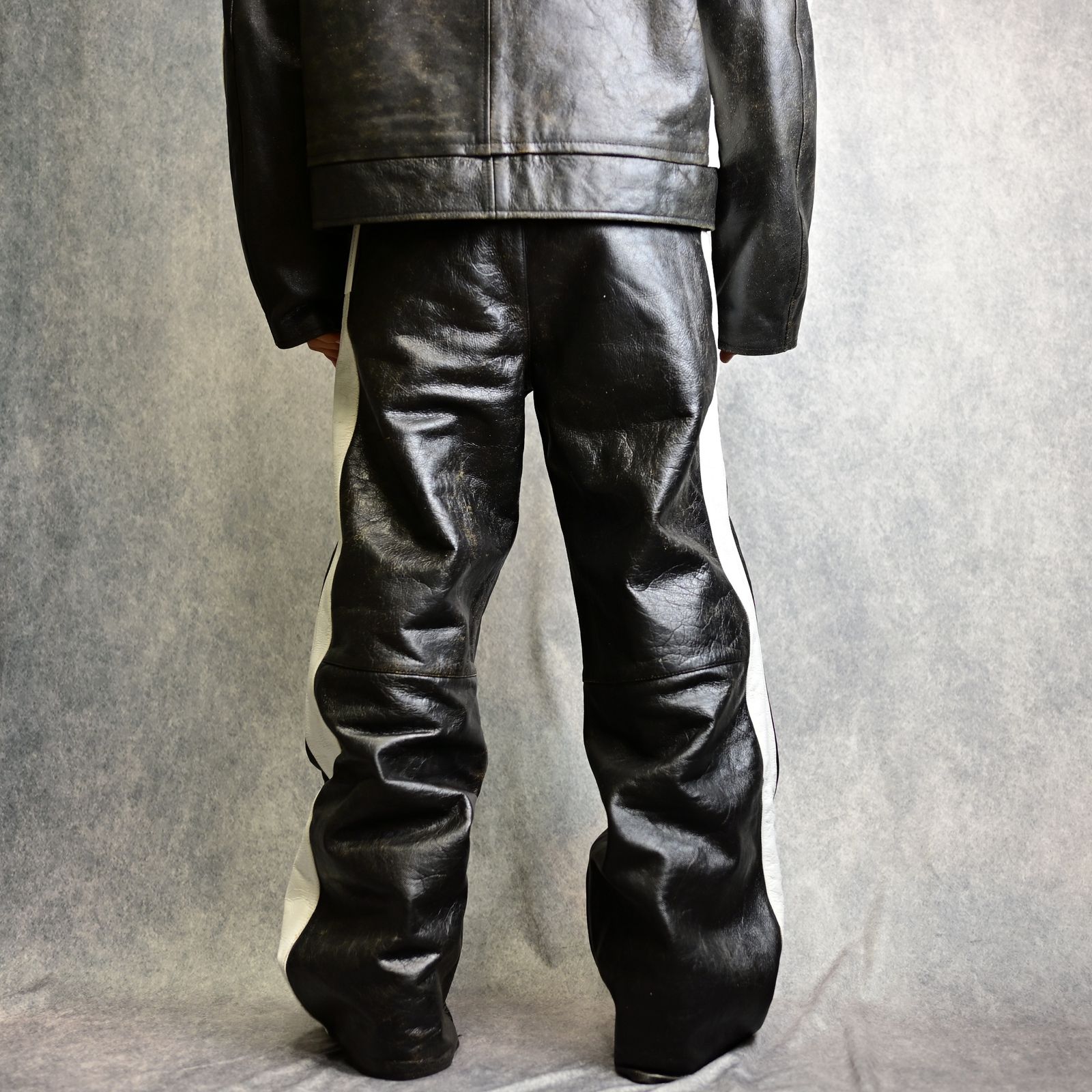 RACING PANTS LEATHER (BLACK) / レーシング レザーパンツ （ブラック）