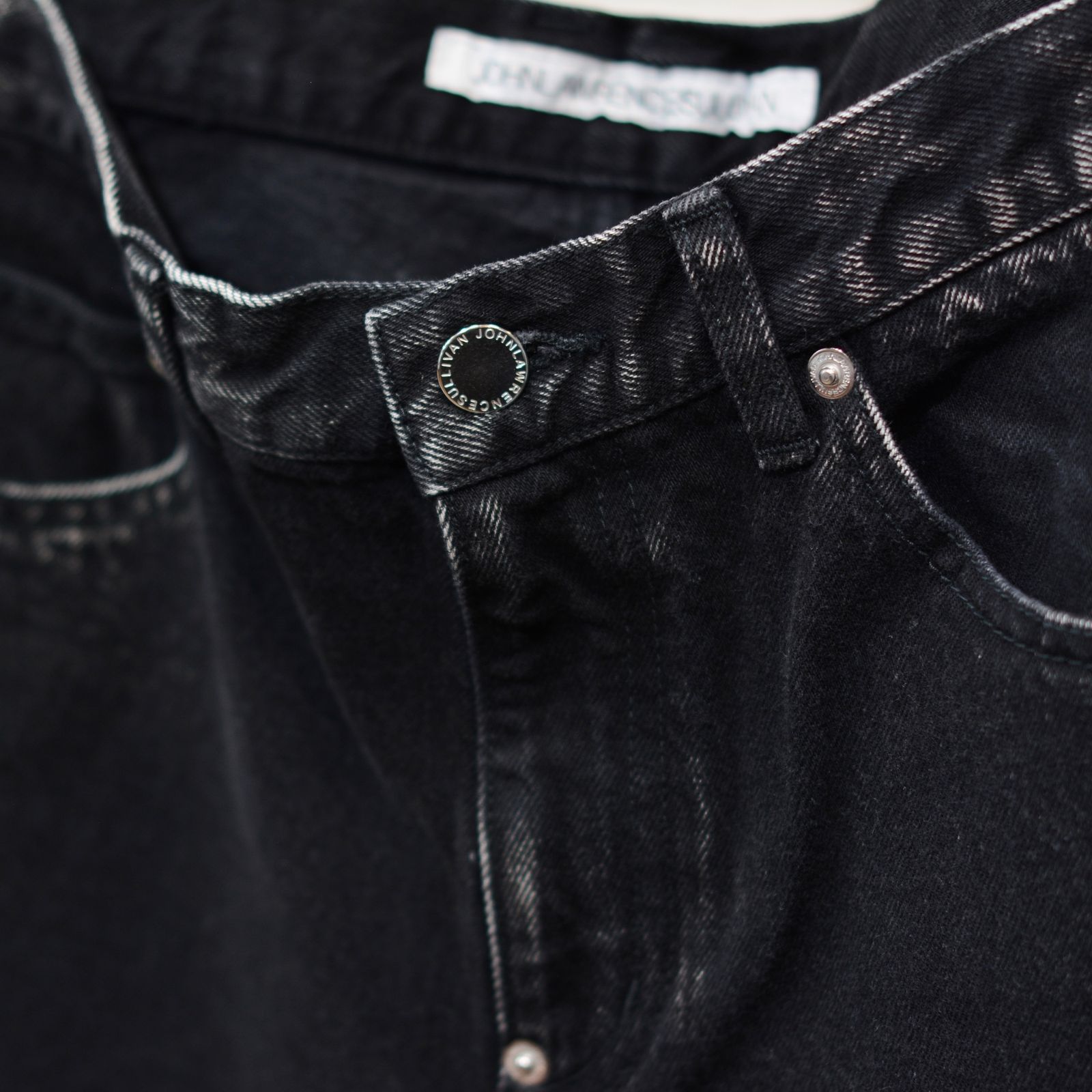 JOHNLAWRENCESULLIVAN - Washed denim detachable pants” | chord