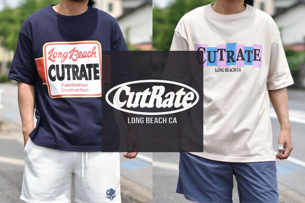 CUTRATE | 22SS | プリントTシャツ | 着用イメージ♪