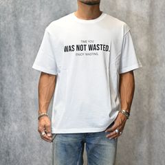 TIME YOU WAS NOT WASTED T-SH （WHITE） / プリントTシャツ （ホワイト） 2505-4004
