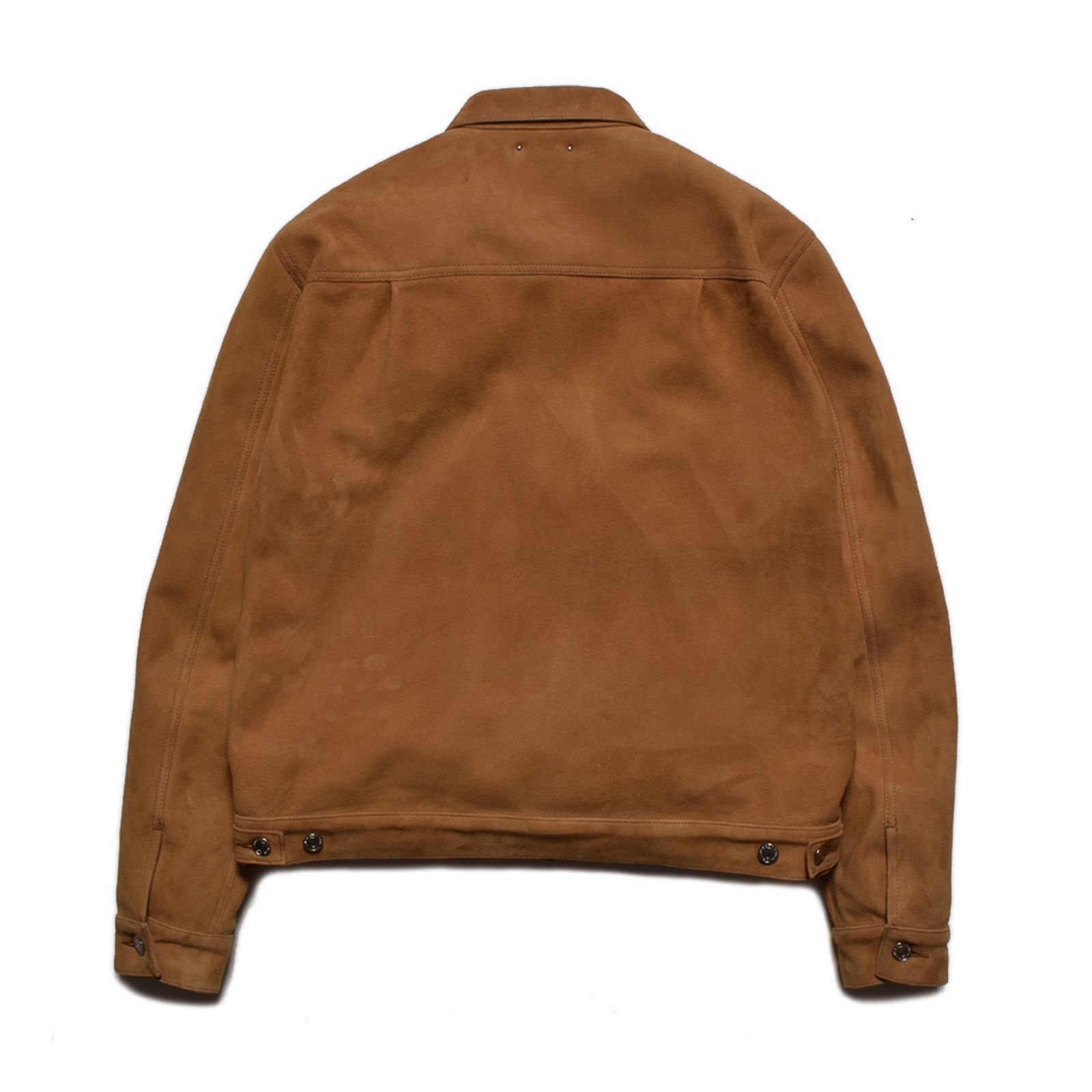 Sheep Suede Trucker JKT （CML） / シープスエード トラッカージャケット  （キャメル）｜2509-8003