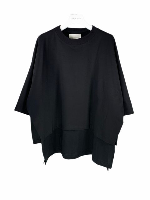 予約商品 / ショートレングス&スーパーワイズTシャツ / LB22SS-TE05-PL (BLACK) / 納期:2月末