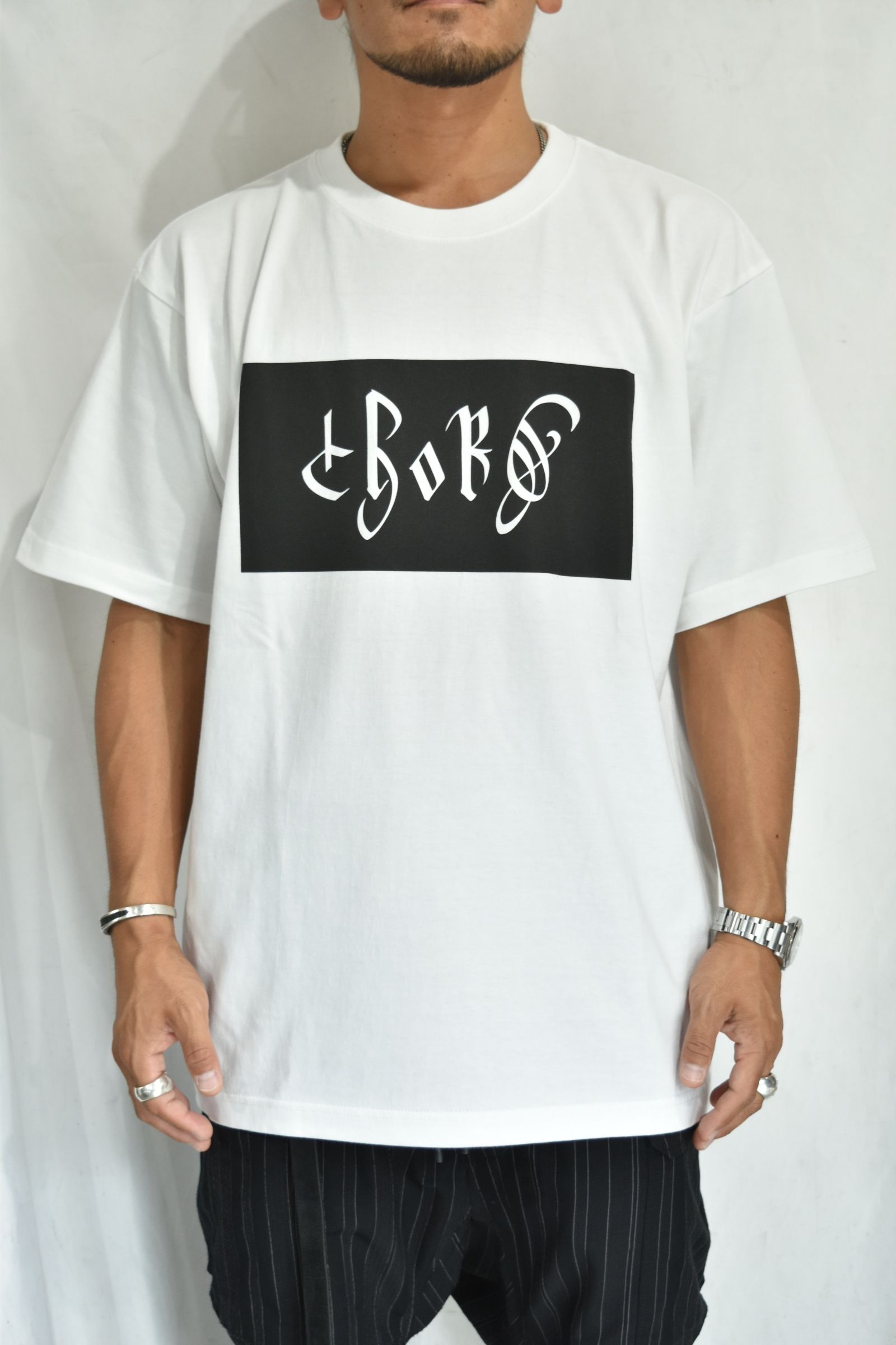 chord ボックスロゴ Tシャツ