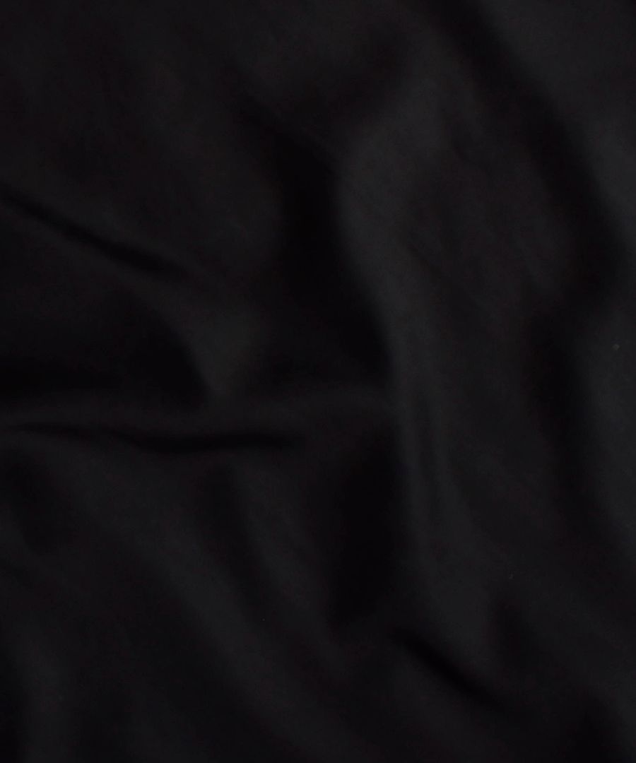 CU.Denim S/S Open Collar SH (BLK)