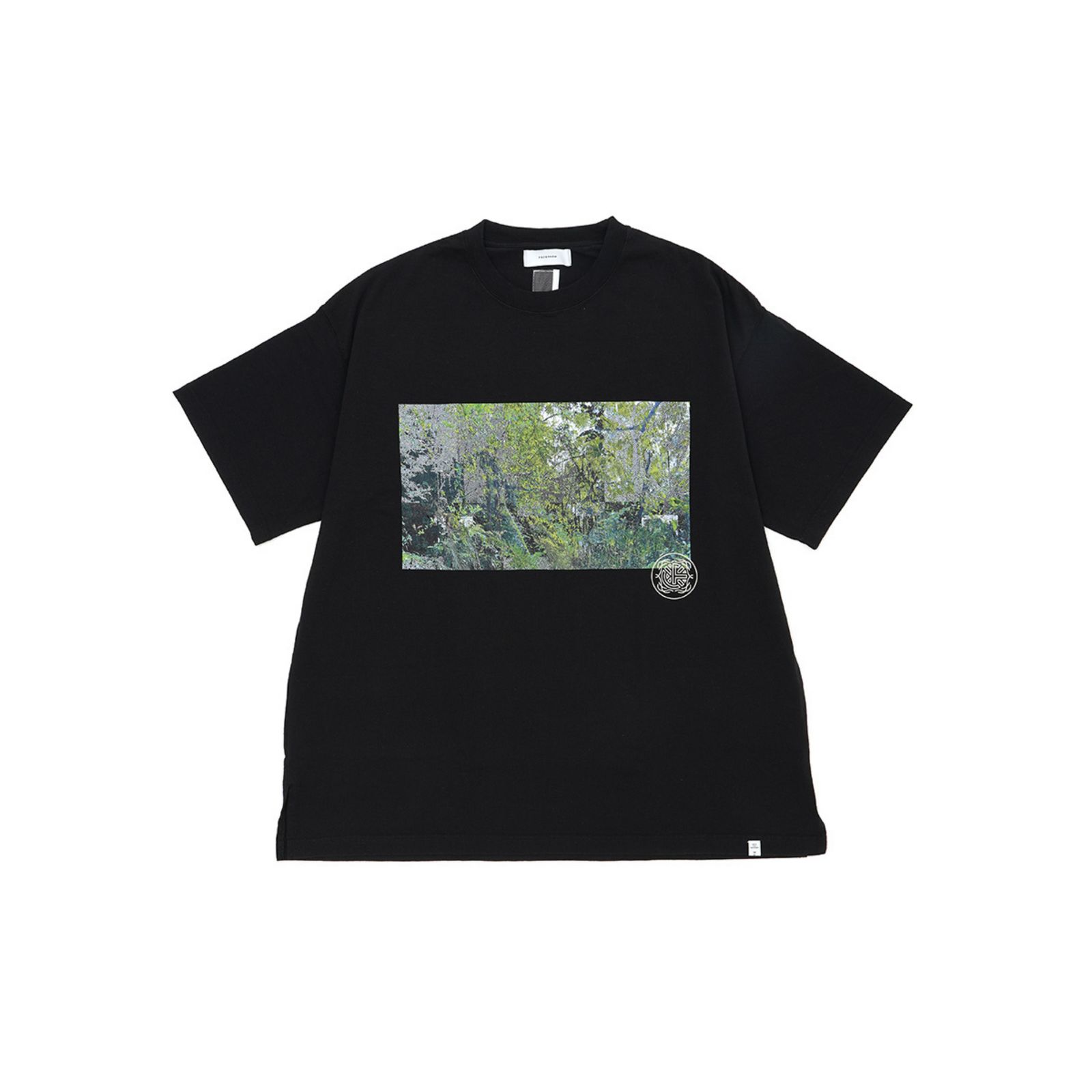 FOREST BIG TEE (BLACK) / 森林(カモフラージュ柄) ビッグ Tシャツ
