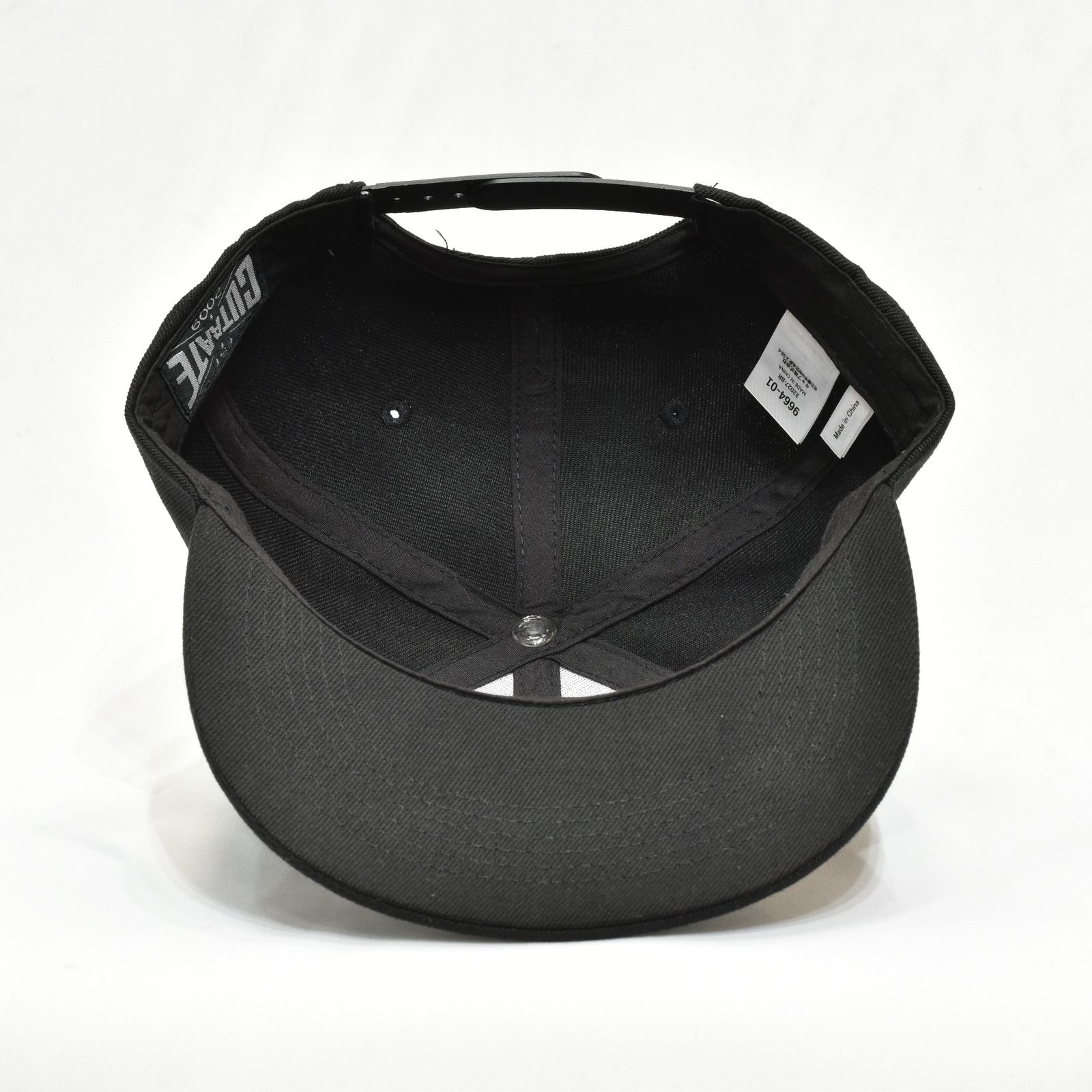 CUTRATE LOGO EMBROIDERY CAP  (BLACK/YELLOW)