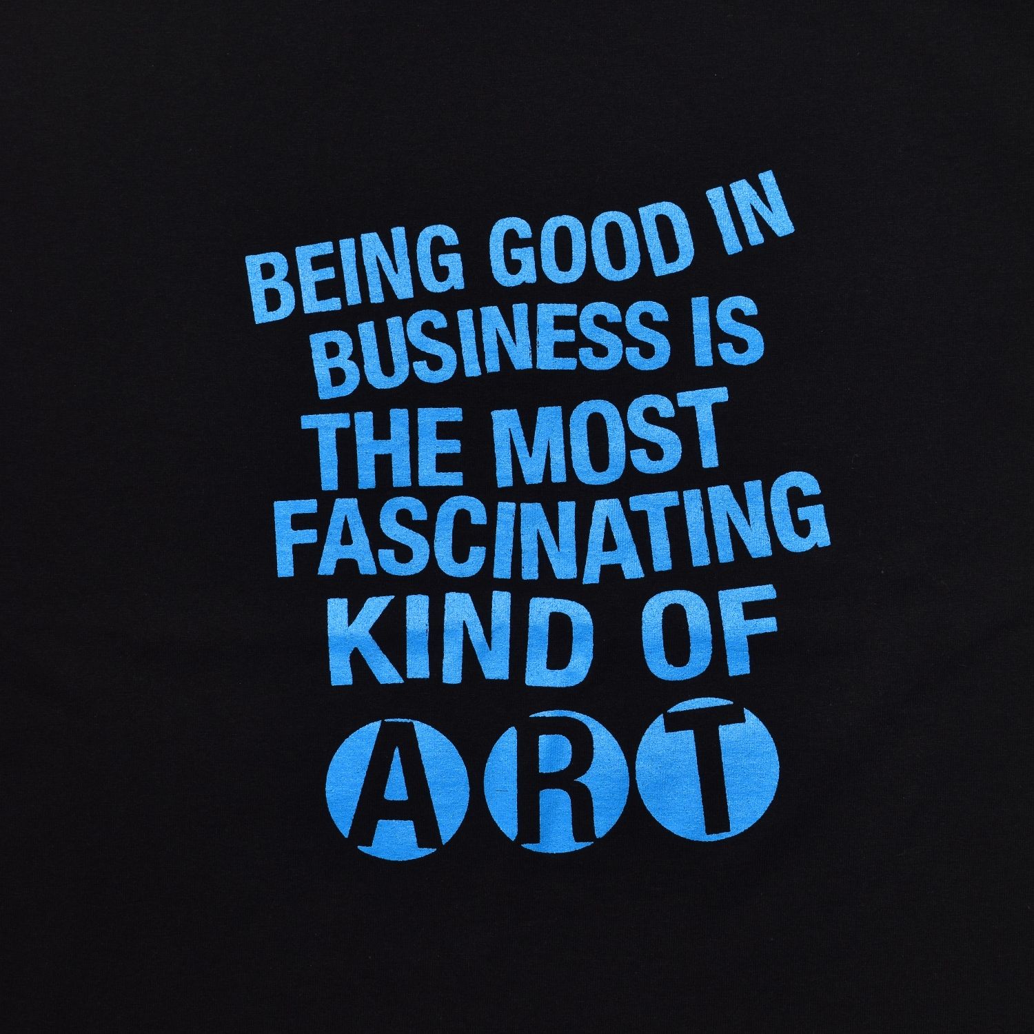 The Most Fascinating Tee （BLK） ｜プリントTシャツ (ブラック)｜2604-4002