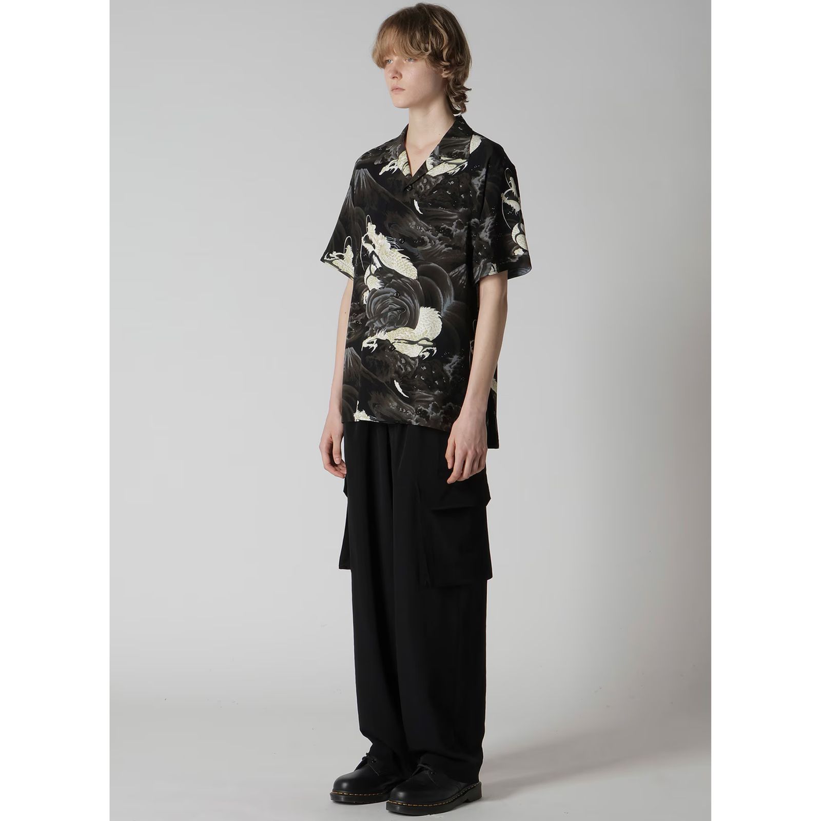 SUN SURF ALOHA SHIRT （BLACK） /  サンサーフ アロハシャツ （ブラック） / YX-B56-216-1